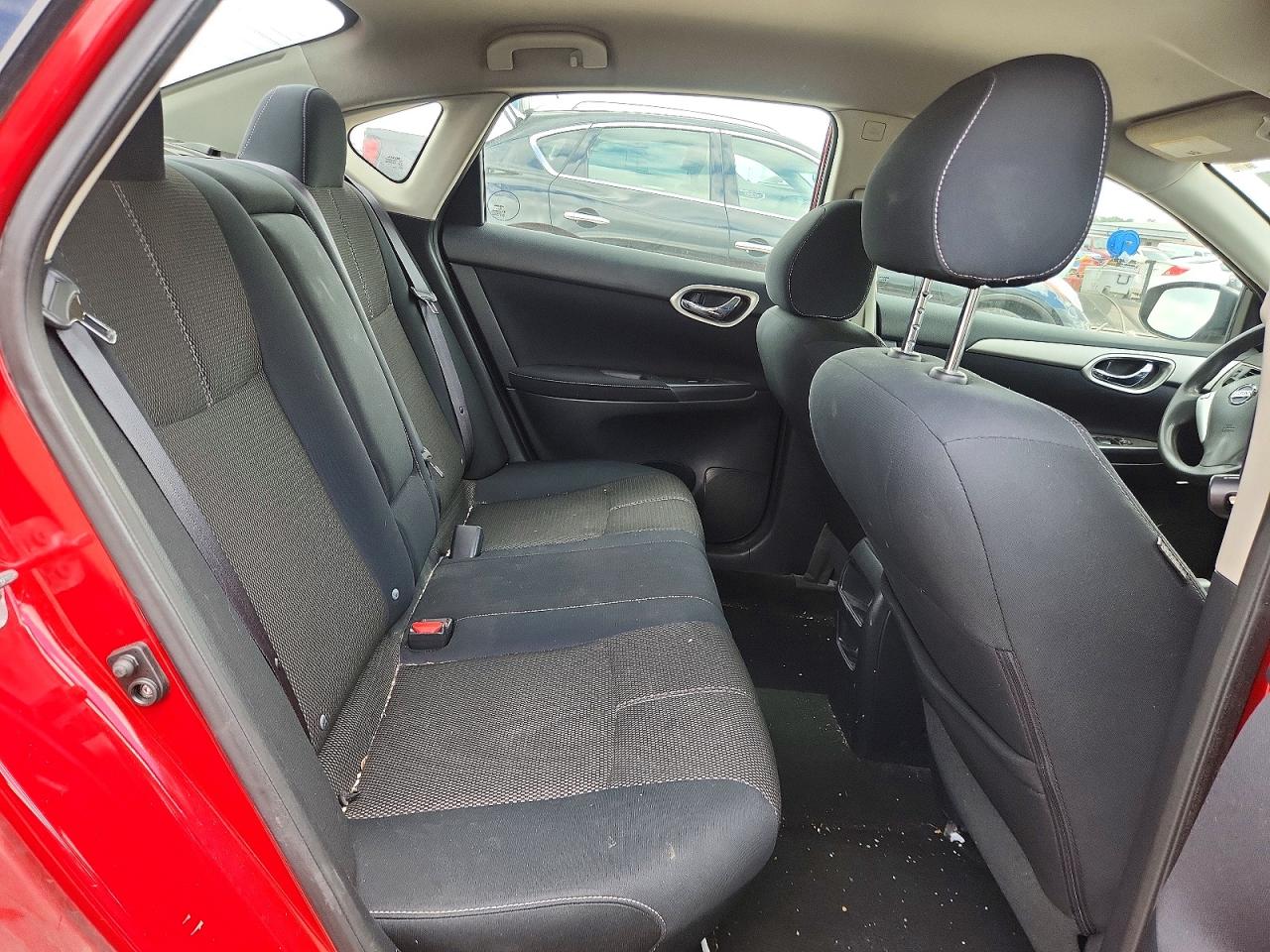 2014 Nissan Sentra S Red vin: 3N1AB7AP2EL686235