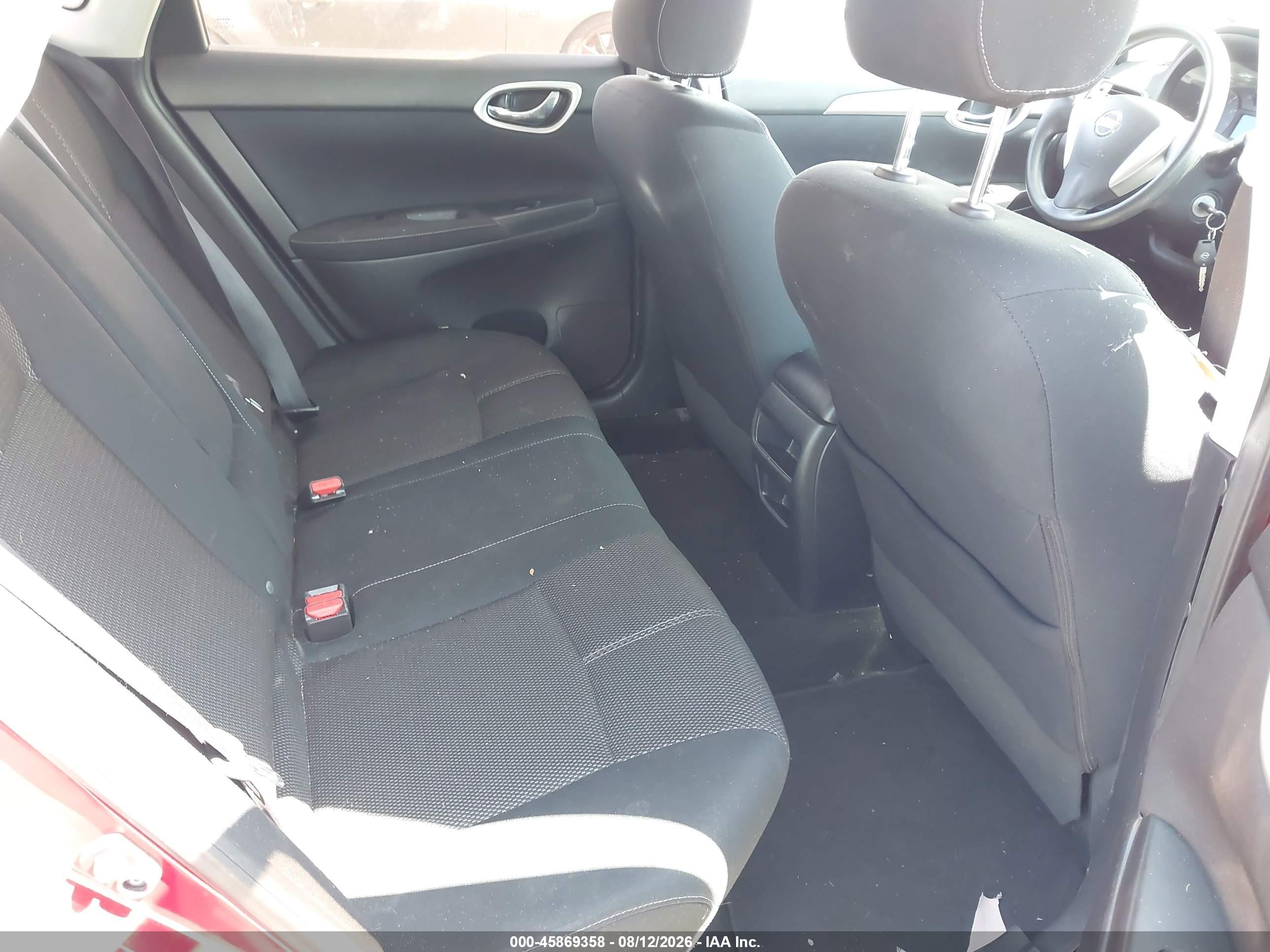 2014 Nissan Sentra S Red vin: 3N1AB7AP2EL692293