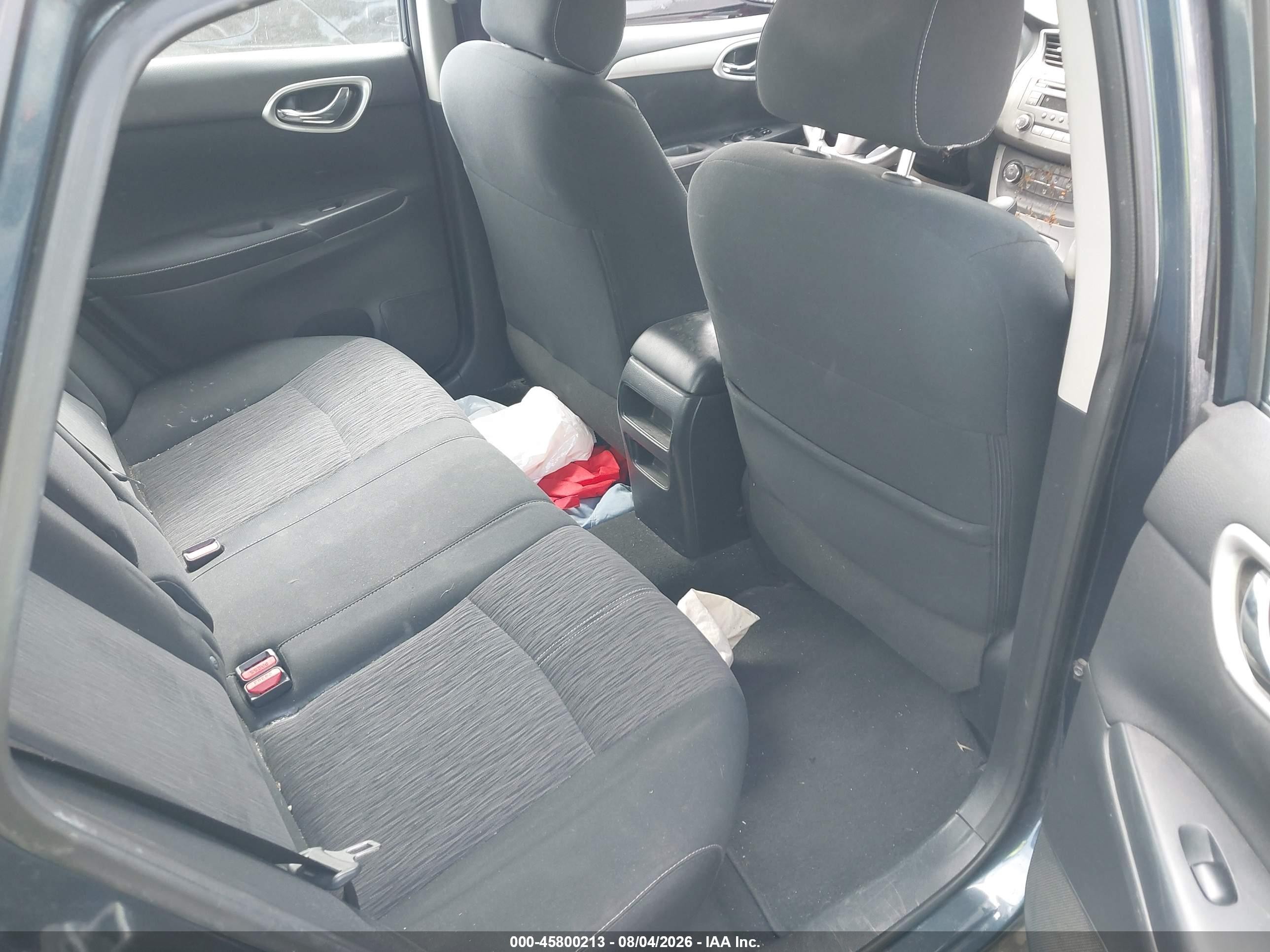 2014 Nissan Sentra Sv Gray vin: 3N1AB7AP2EL694738