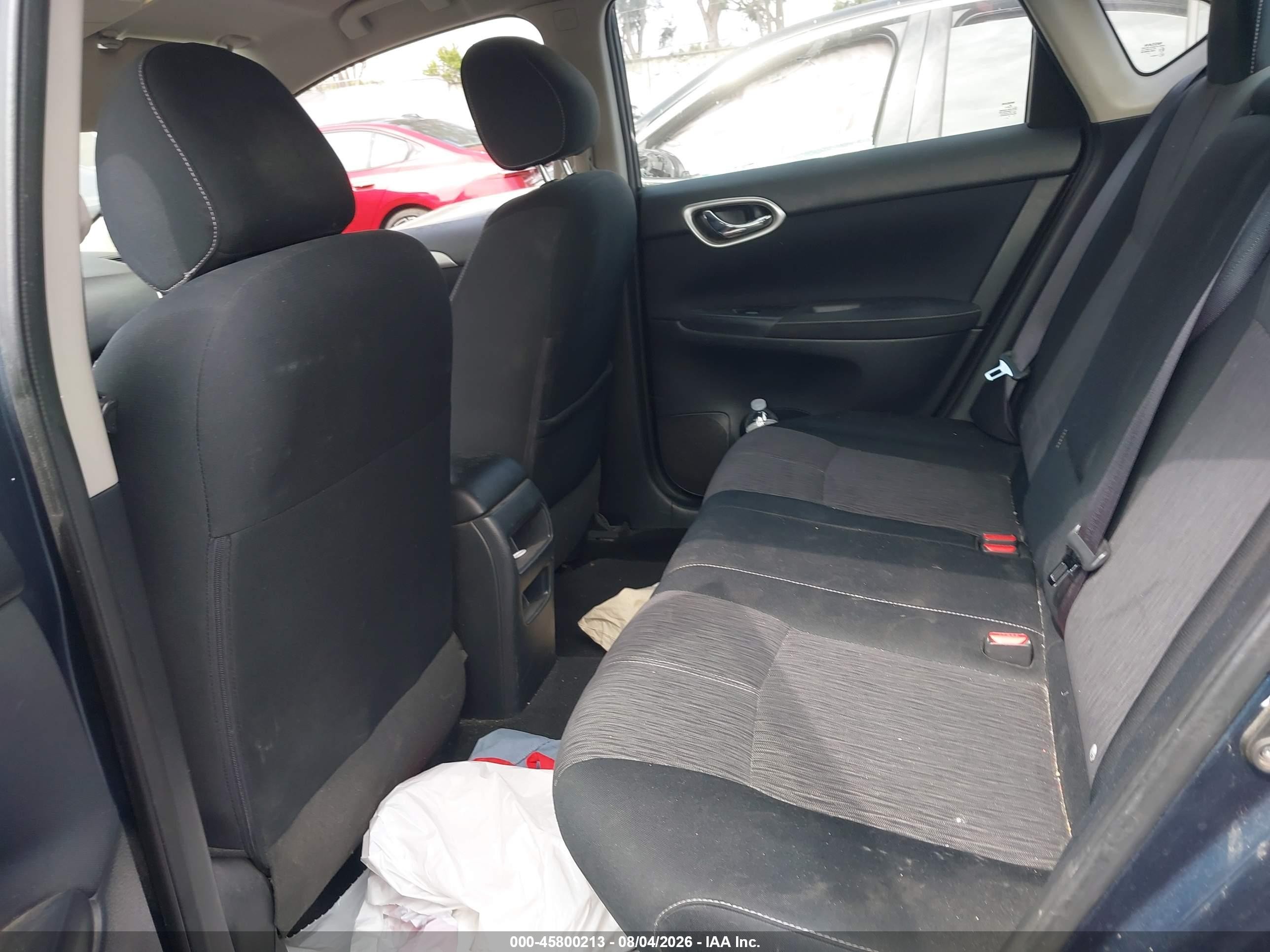 2014 Nissan Sentra Sv Gray vin: 3N1AB7AP2EL694738