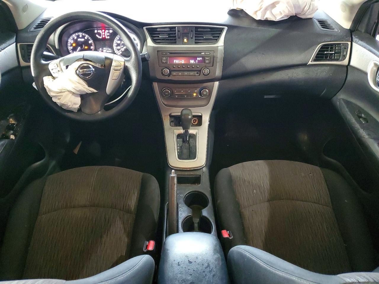 2014 Nissan Sentra Sv Black vin: 3N1AB7AP2EL695548