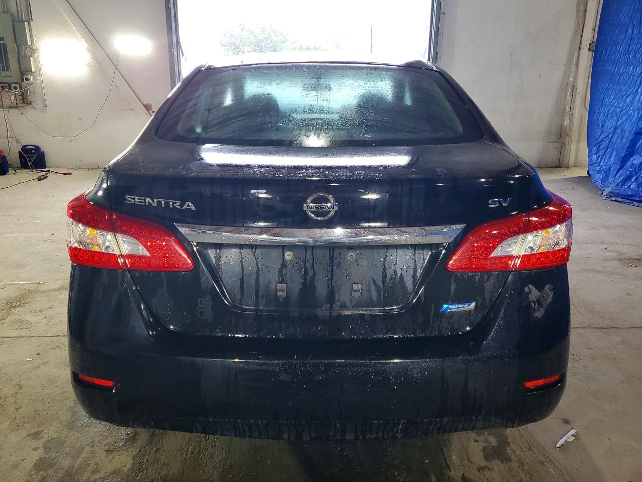 2014 Nissan Sentra Sv Black vin: 3N1AB7AP2EL695548