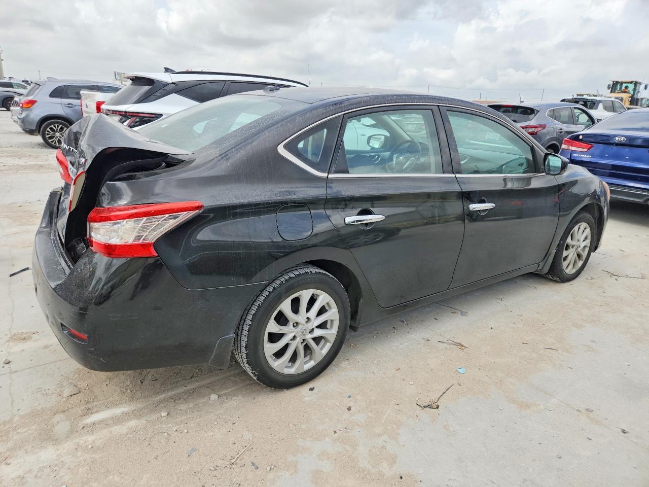 2014 Nissan Sentra Sv Black vin: 3N1AB7AP2EY200400