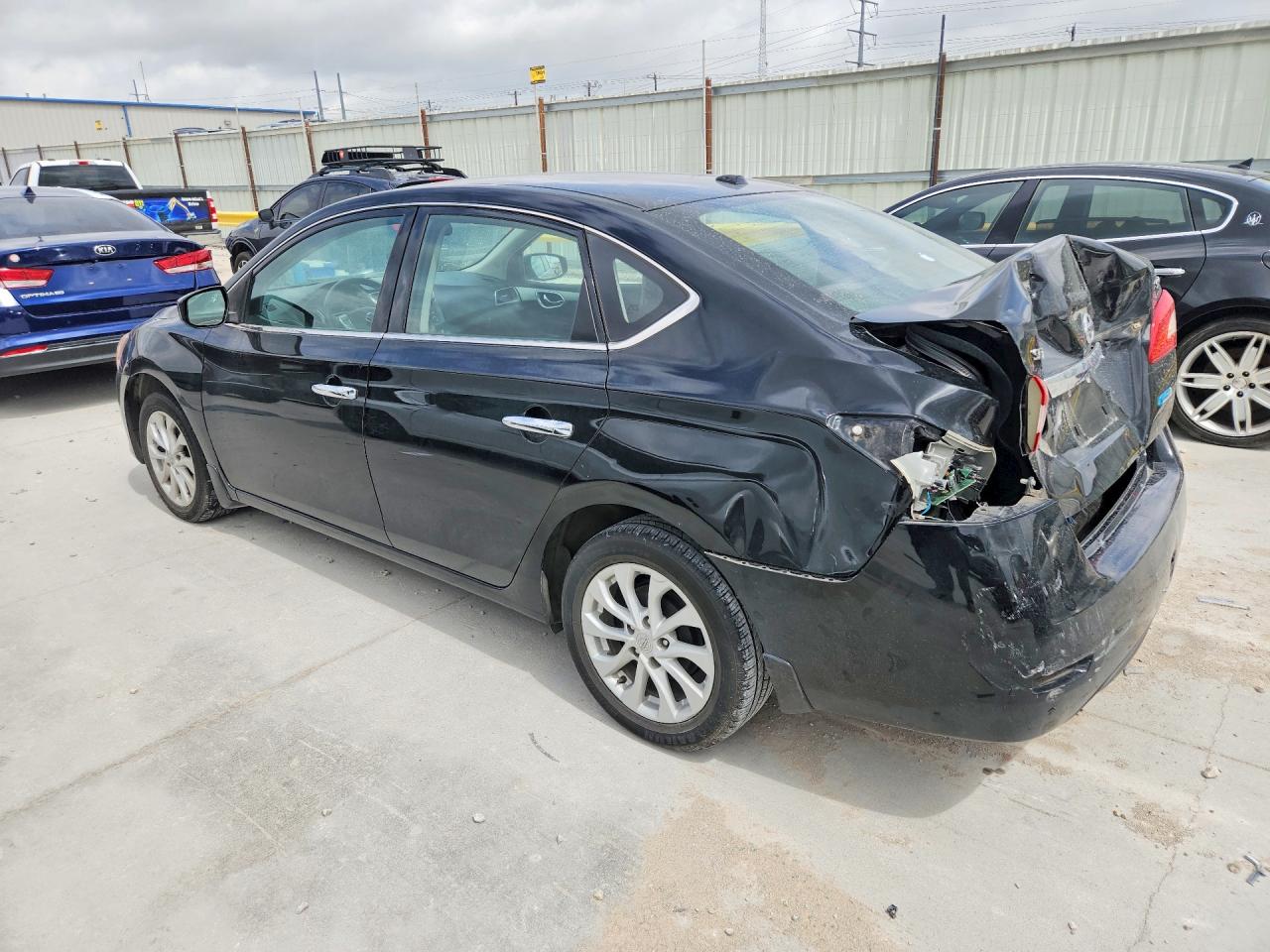 2014 Nissan Sentra Sv Black vin: 3N1AB7AP2EY200400