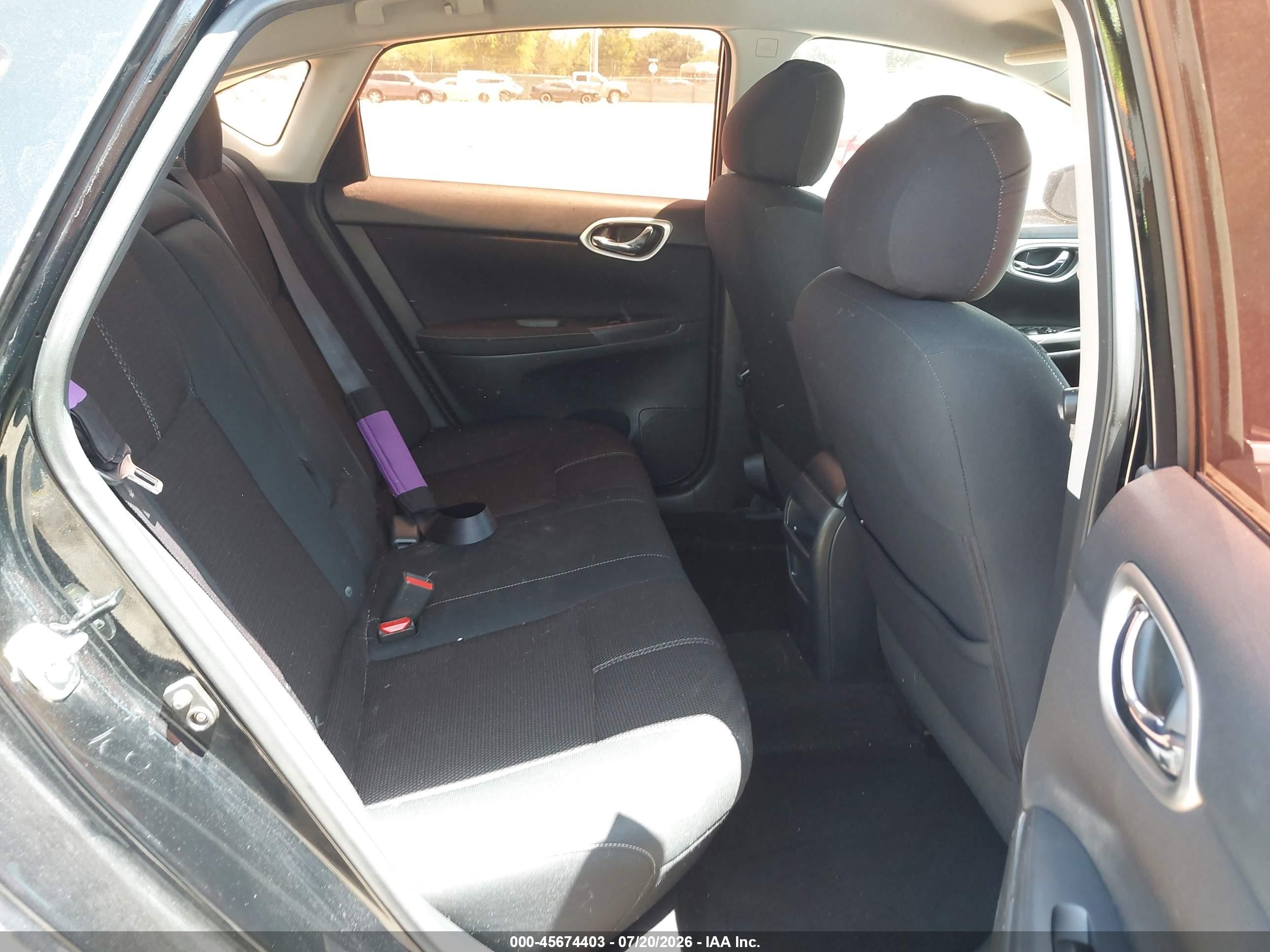 2014 Nissan Sentra S Черный vin: 3N1AB7AP2EY202891