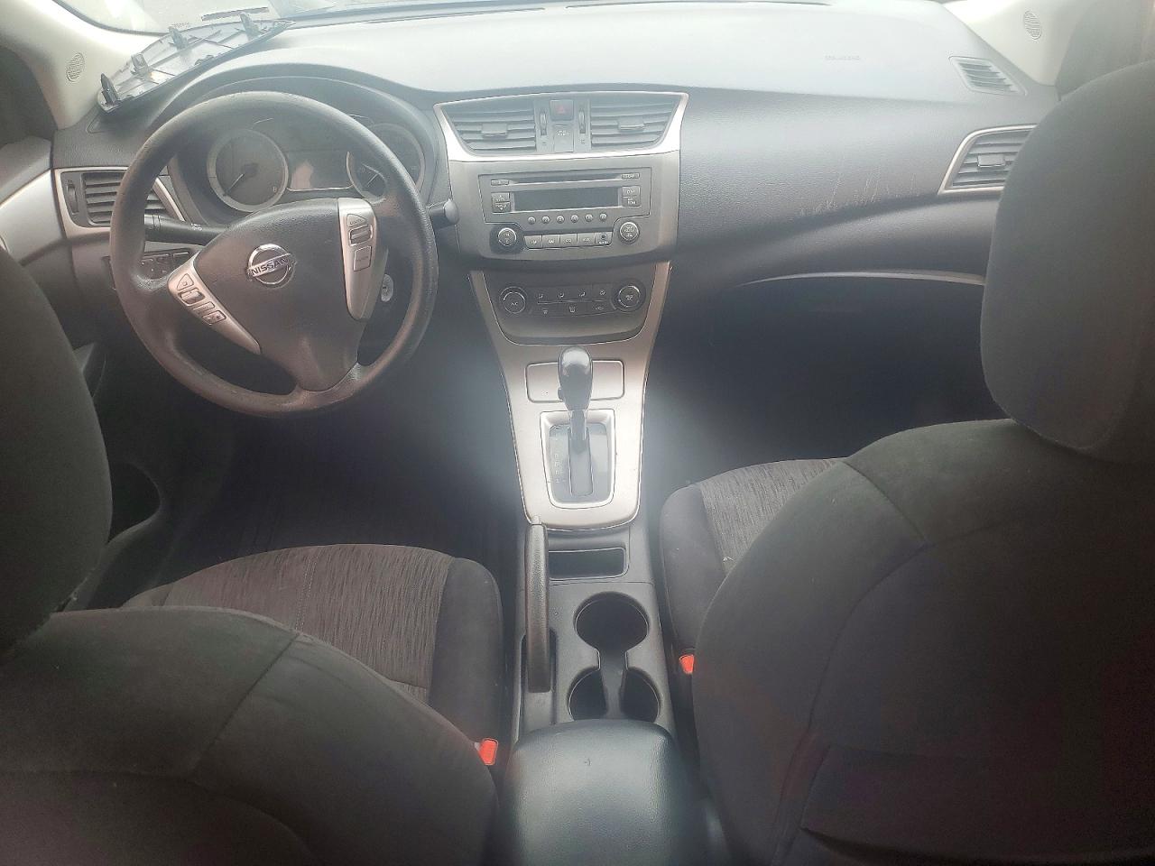 2014 Nissan Sentra Sv Silver vin: 3N1AB7AP2EY206276