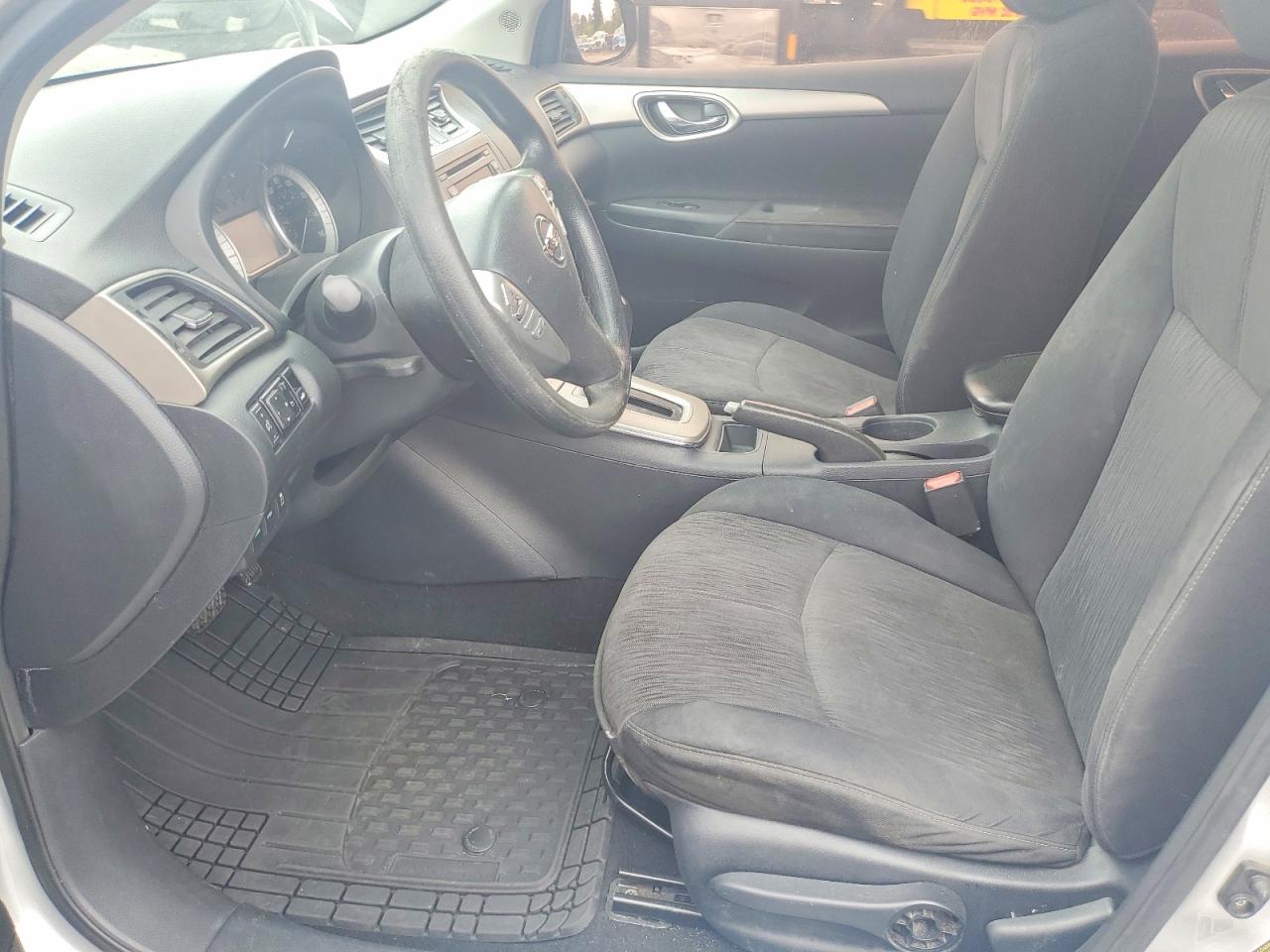 2014 Nissan Sentra Sv Silver vin: 3N1AB7AP2EY206276