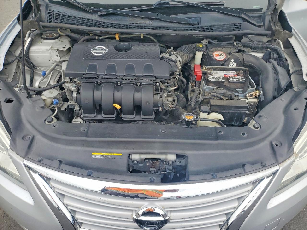 2014 Nissan Sentra Sv Silver vin: 3N1AB7AP2EY206276