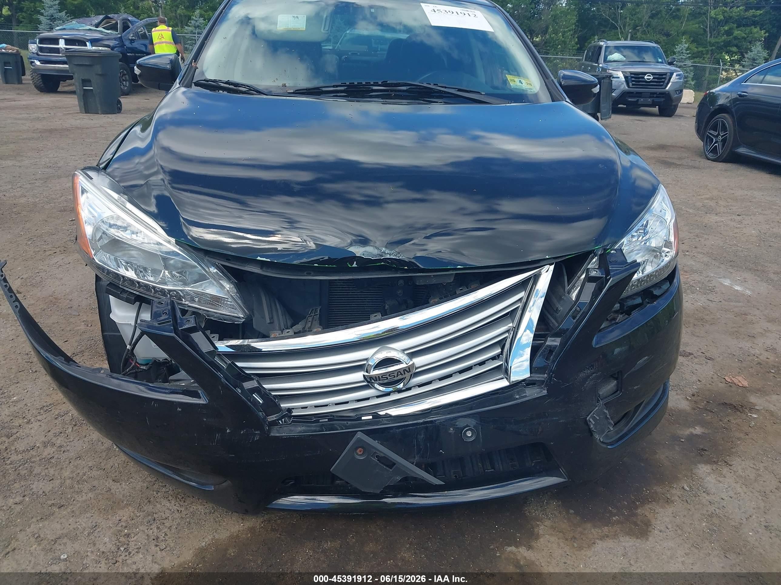 2014 Nissan Sentra Sl Черный vin: 3N1AB7AP2EY219948