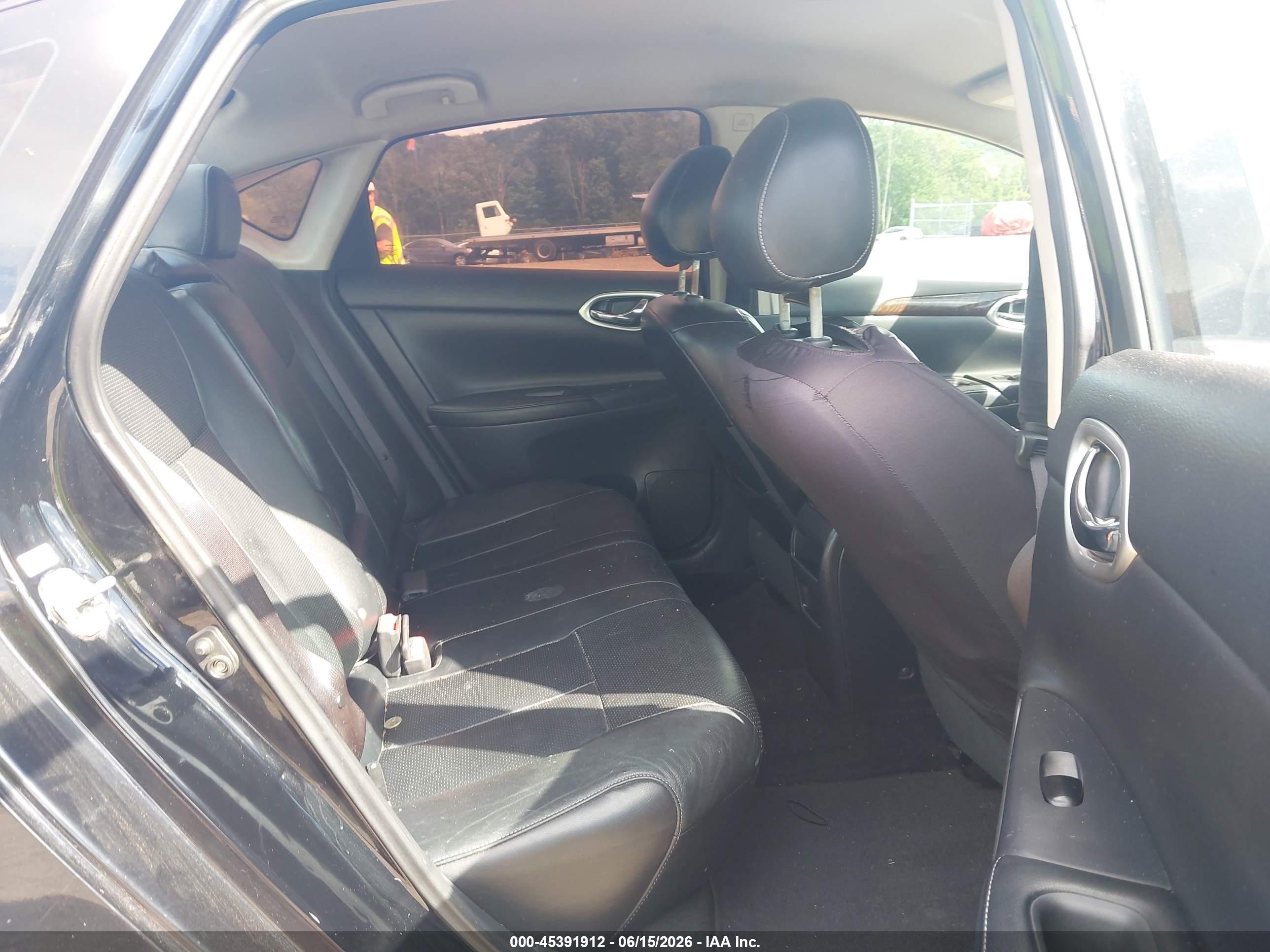 2014 Nissan Sentra Sl Черный vin: 3N1AB7AP2EY219948