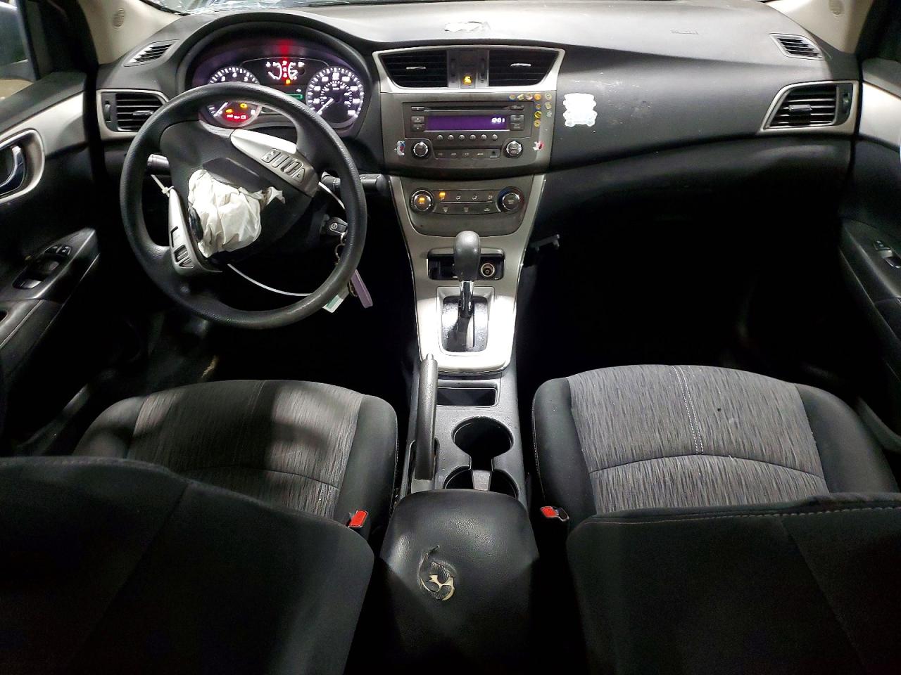2014 Nissan Sentra Sv Silver vin: 3N1AB7AP2EY228438