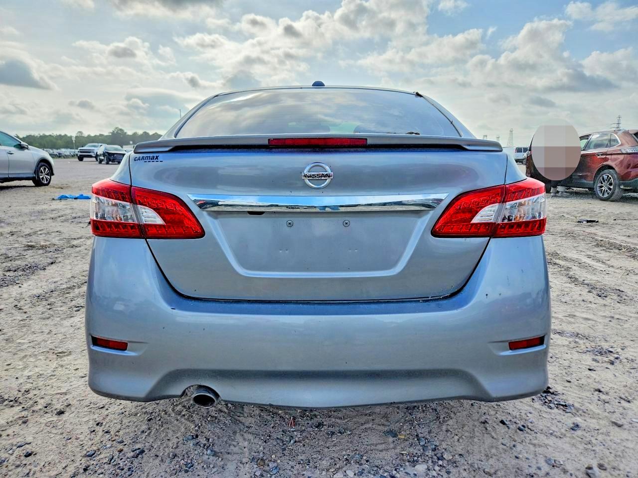 2014 Nissan Sentra Sr Silver vin: 3N1AB7AP2EY230612