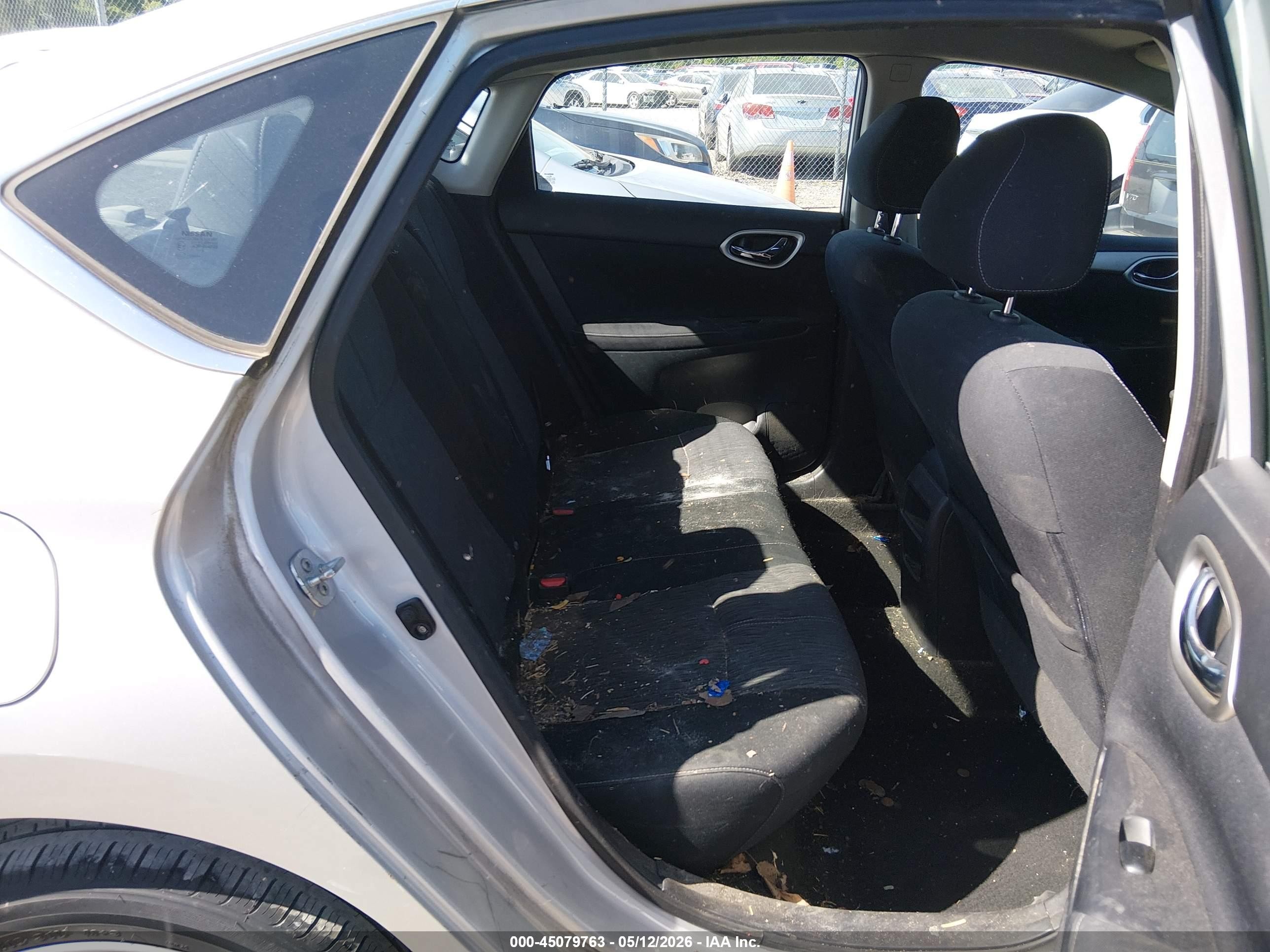2014 Nissan Sentra Fe+ S/fe+ Sv/s/sl/sr/sv Silver vin: 3N1AB7AP2EY231730