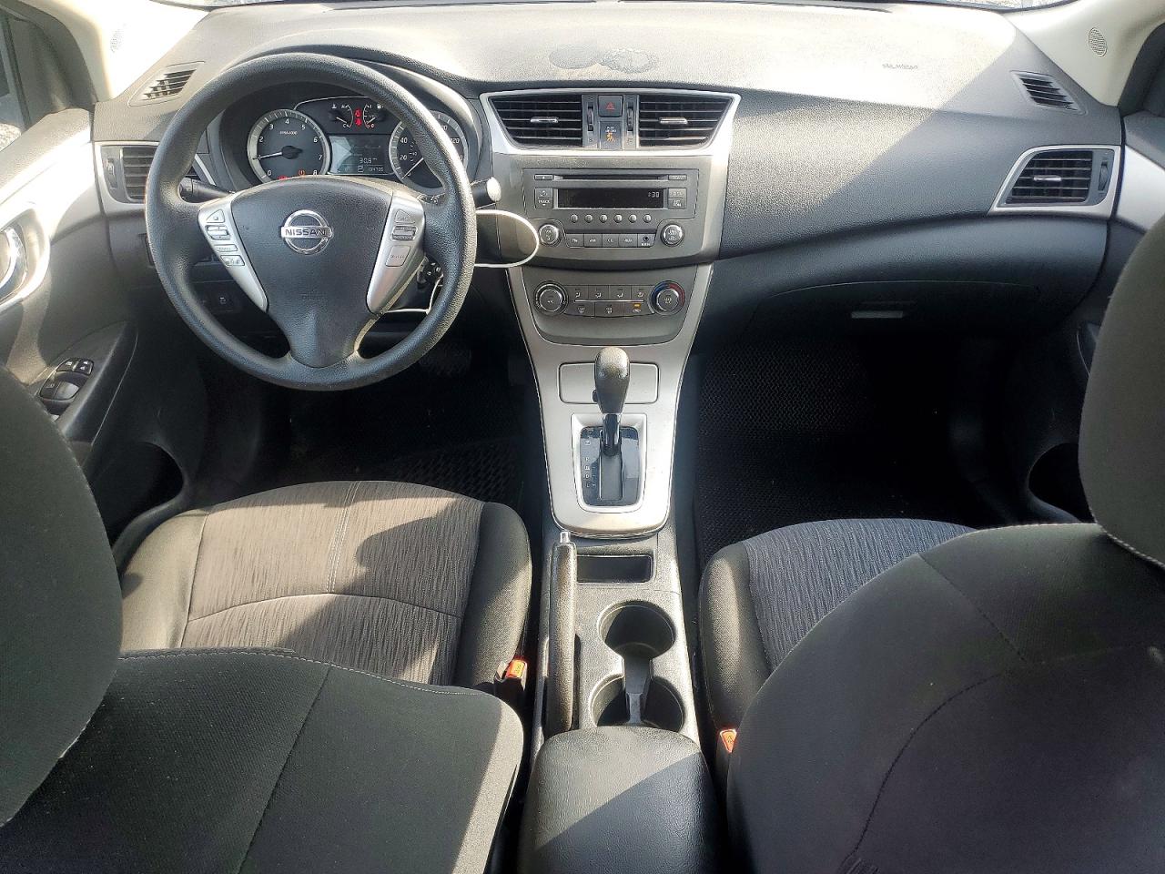 2014 Nissan Sentra Sv Silver vin: 3N1AB7AP2EY236166