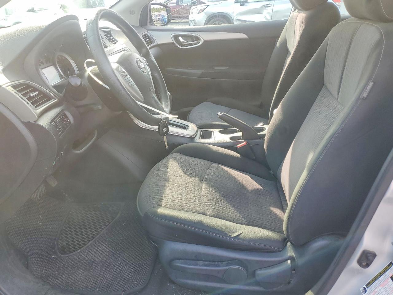 2014 Nissan Sentra Sv Silver vin: 3N1AB7AP2EY236166