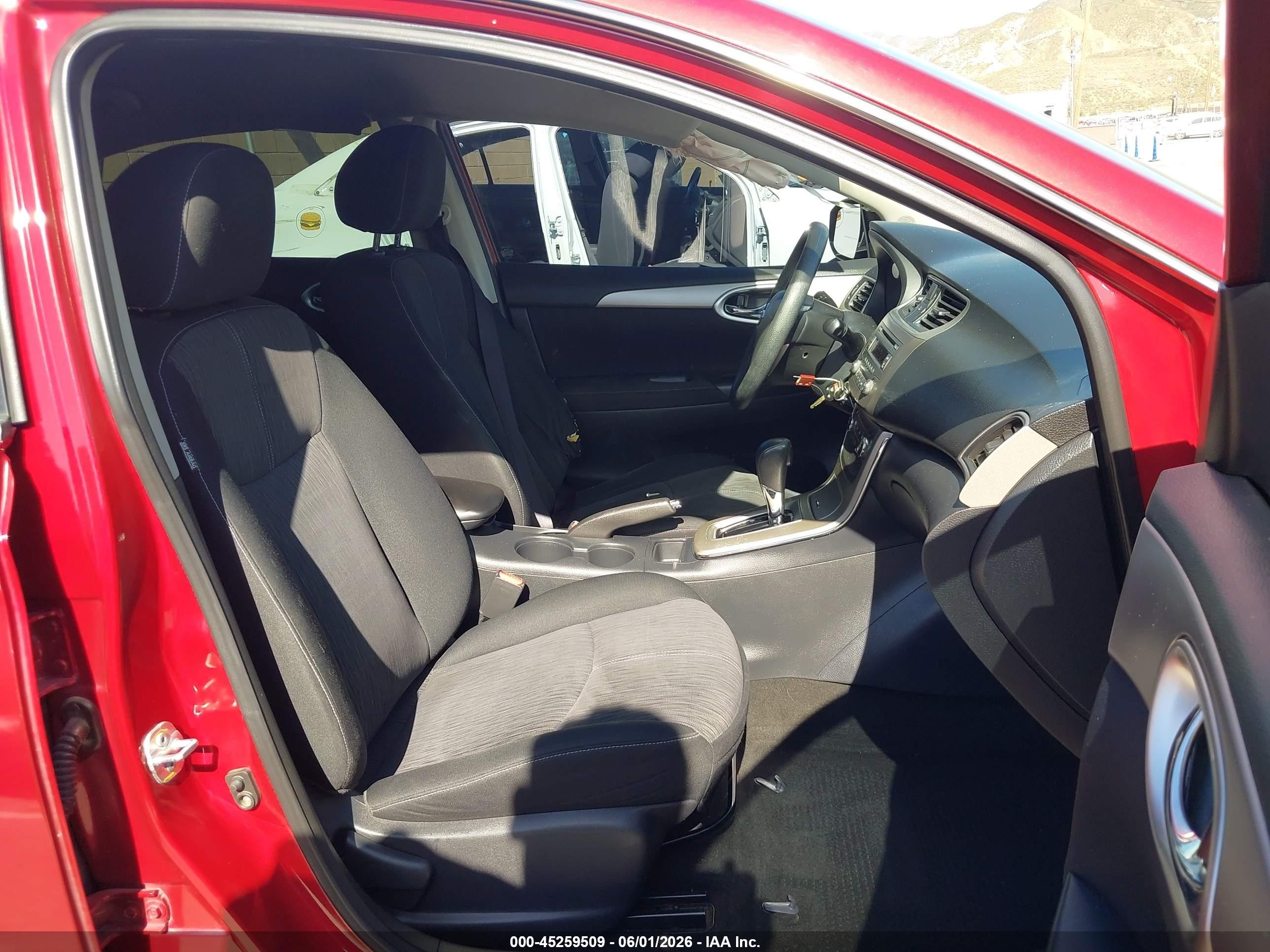 2014 Nissan Sentra Fe+ S/fe+ Sv/s/sl/sr/sv Red vin: 3N1AB7AP2EY237771