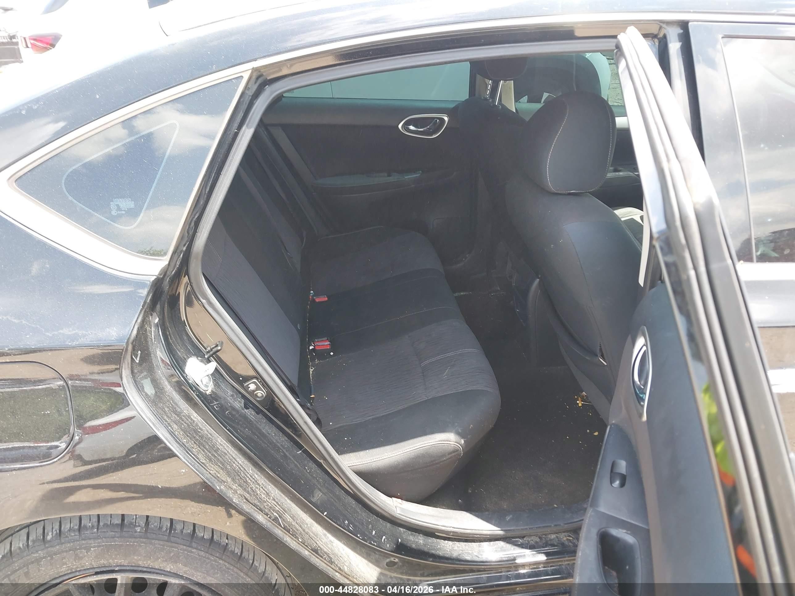 2014 Nissan Sentra Fe+ S/fe+ Sv/s/sl/sr/sv Black vin: 3N1AB7AP2EY238418