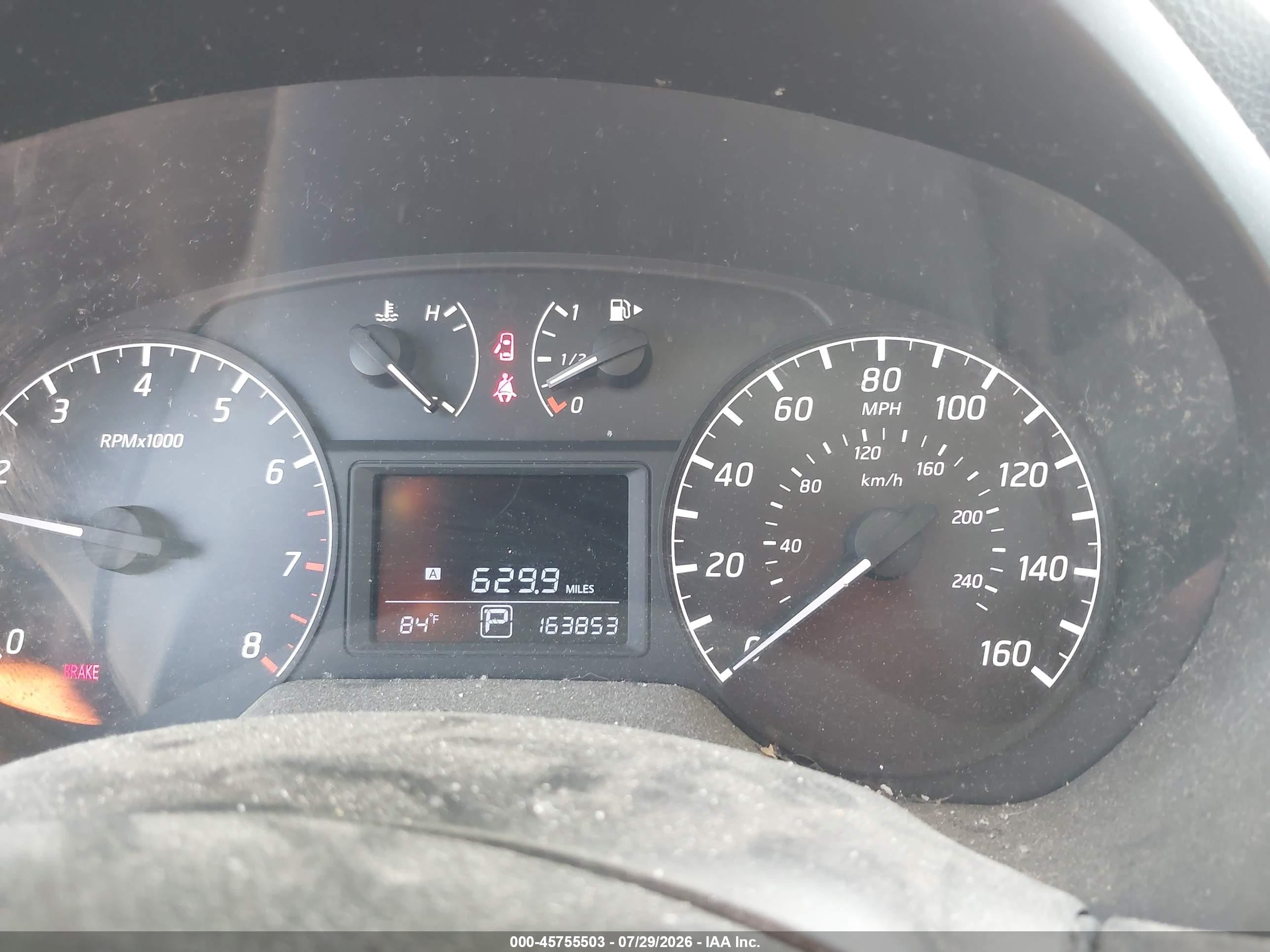 2014 Nissan Sentra Fe+ S/fe+ Sv/s/sl/sr/sv Red vin: 3N1AB7AP2EY242419