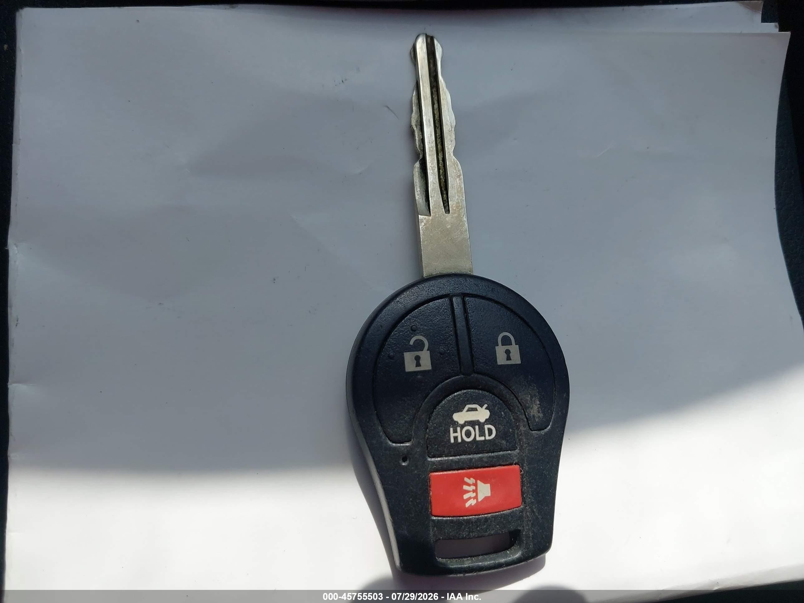 2014 Nissan Sentra Fe+ S/fe+ Sv/s/sl/sr/sv Red vin: 3N1AB7AP2EY242419