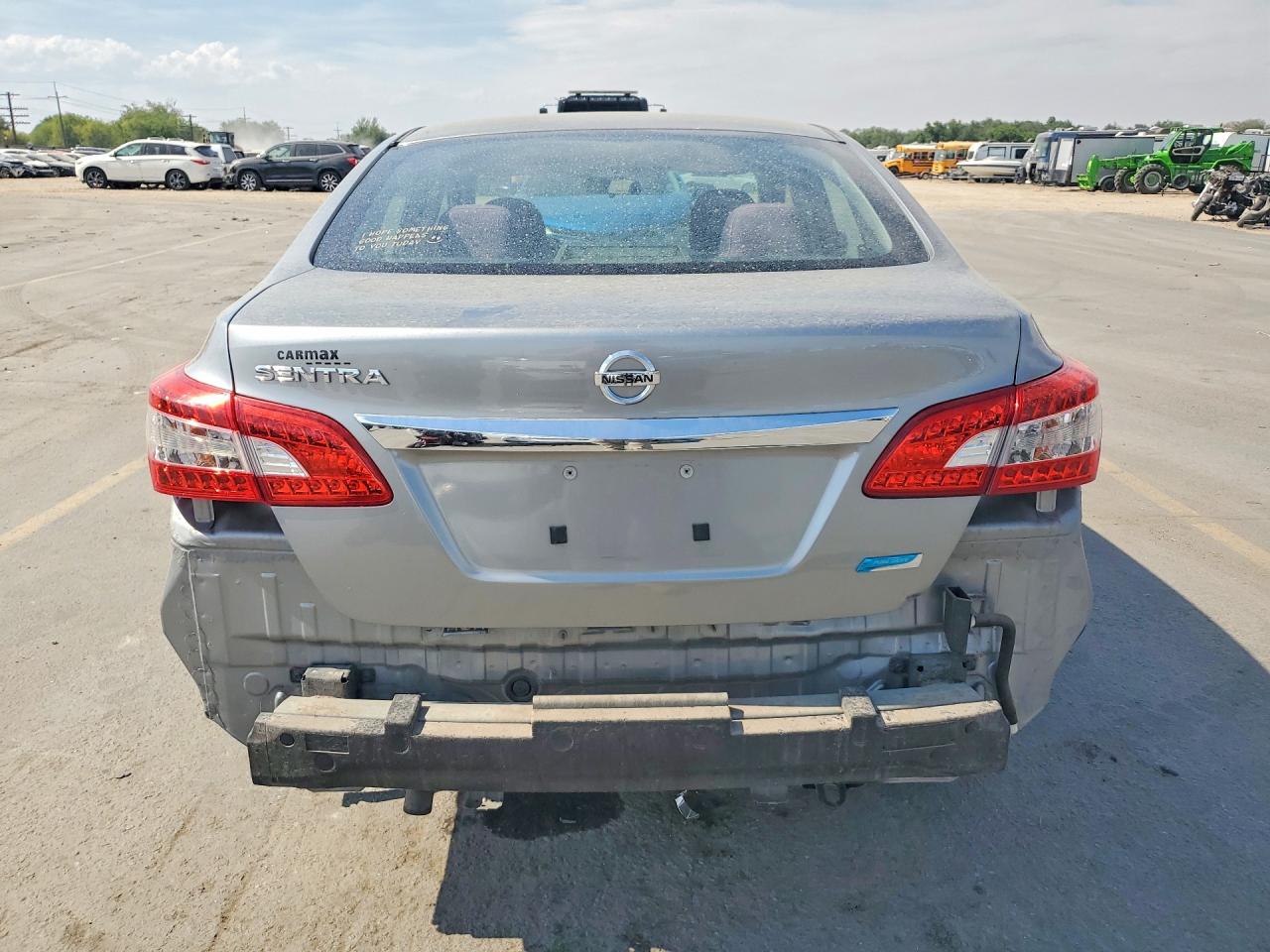2014 Nissan Sentra S Silver vin: 3N1AB7AP2EY242680