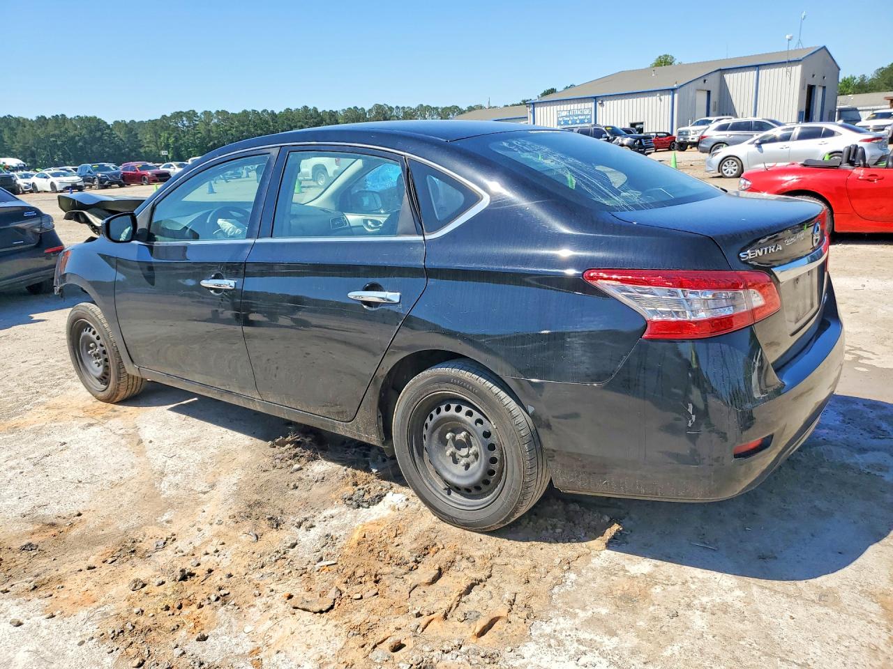 2014 Nissan Sentra S Black vin: 3N1AB7AP2EY246275