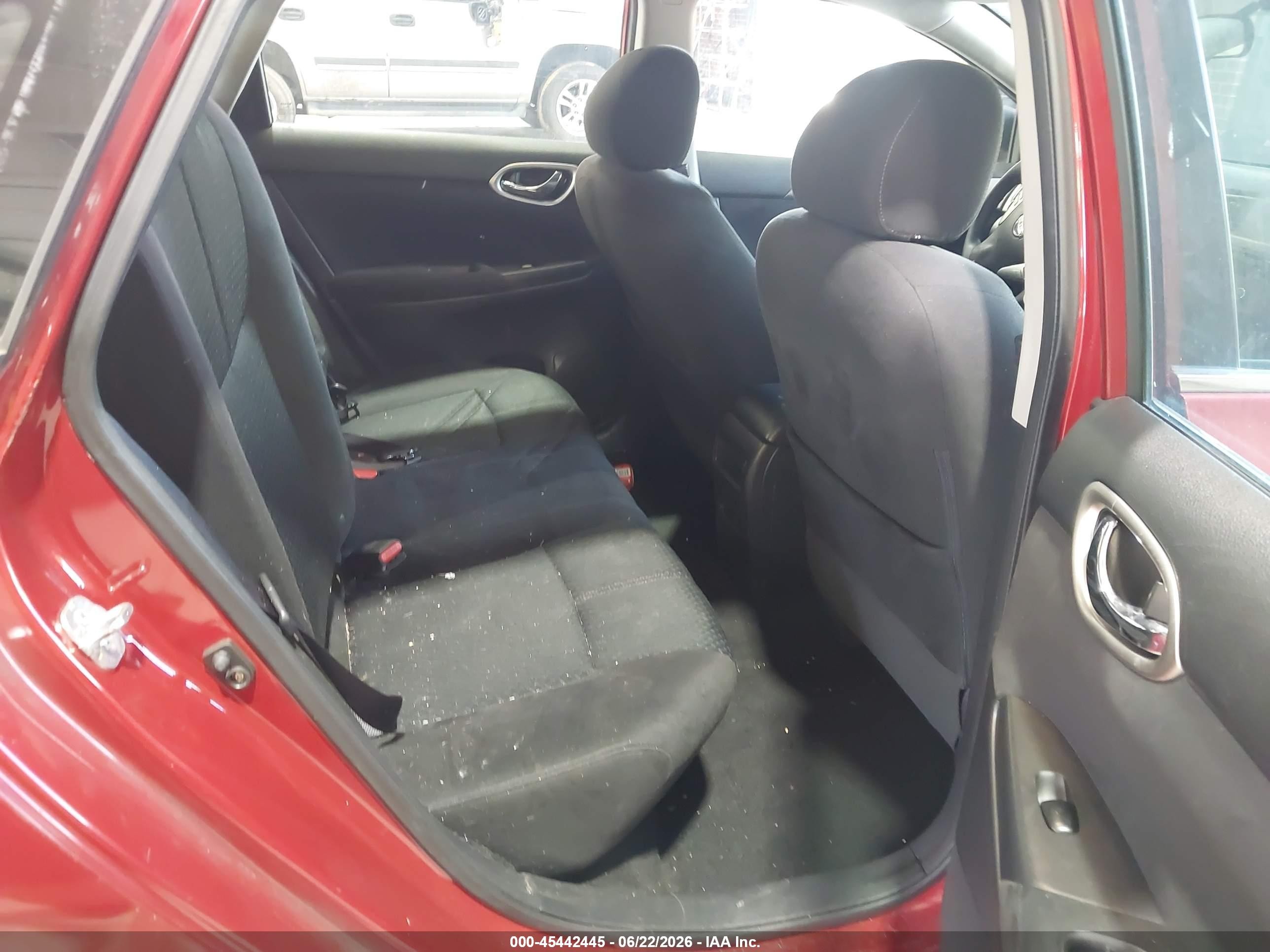 2014 Nissan Sentra Sr Красный vin: 3N1AB7AP2EY254716