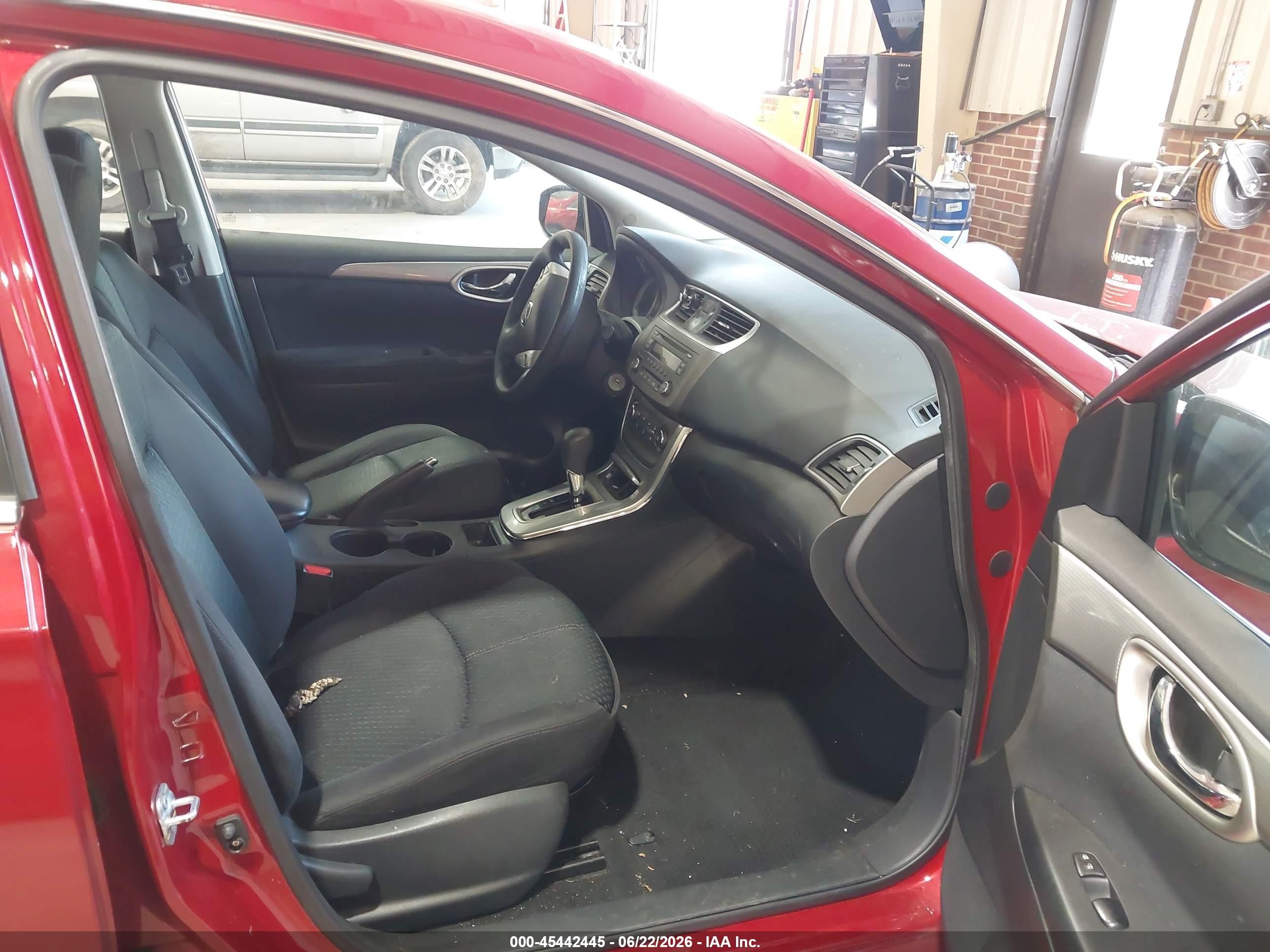2014 Nissan Sentra Sr Красный vin: 3N1AB7AP2EY254716