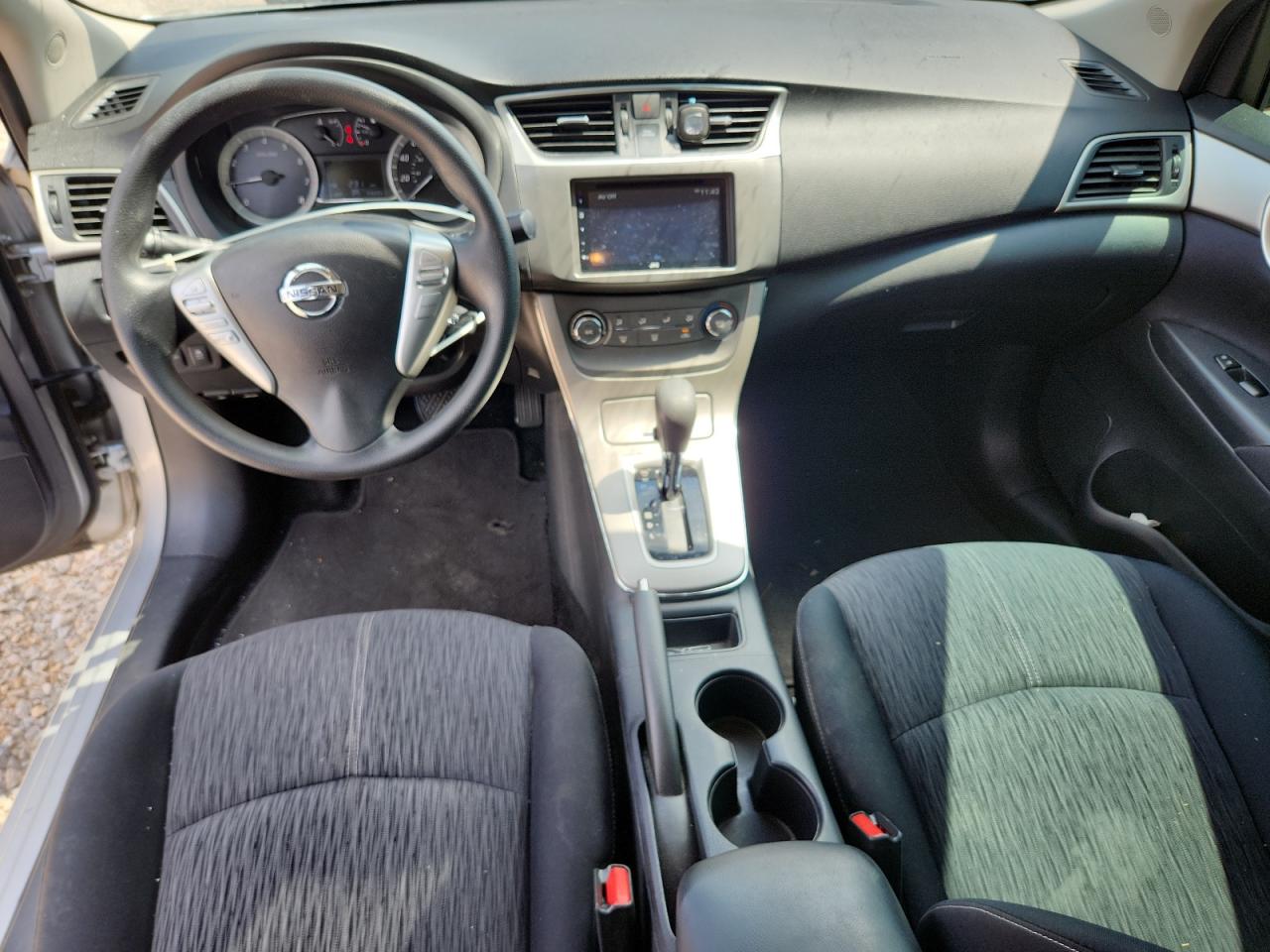 2014 Nissan Sentra Sv Silver vin: 3N1AB7AP2EY256059