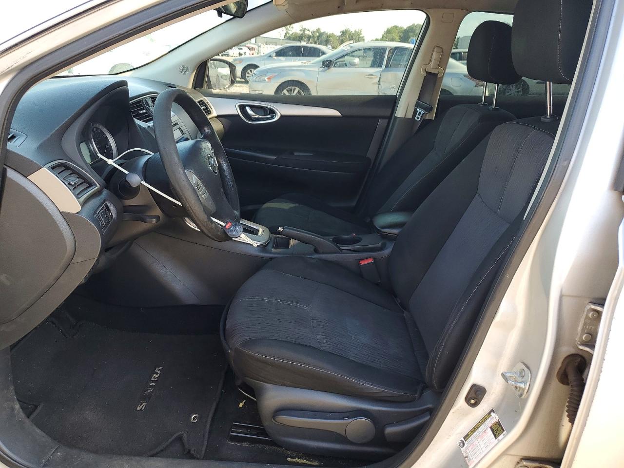 2014 Nissan Sentra Sv Gray vin: 3N1AB7AP2EY258247