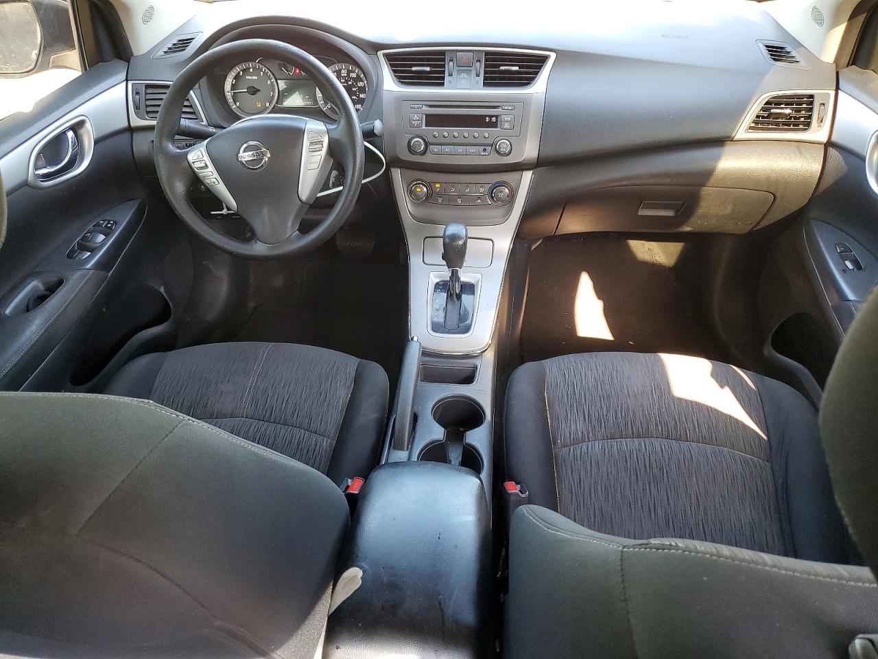 2014 Nissan Sentra Sv Gray vin: 3N1AB7AP2EY258247