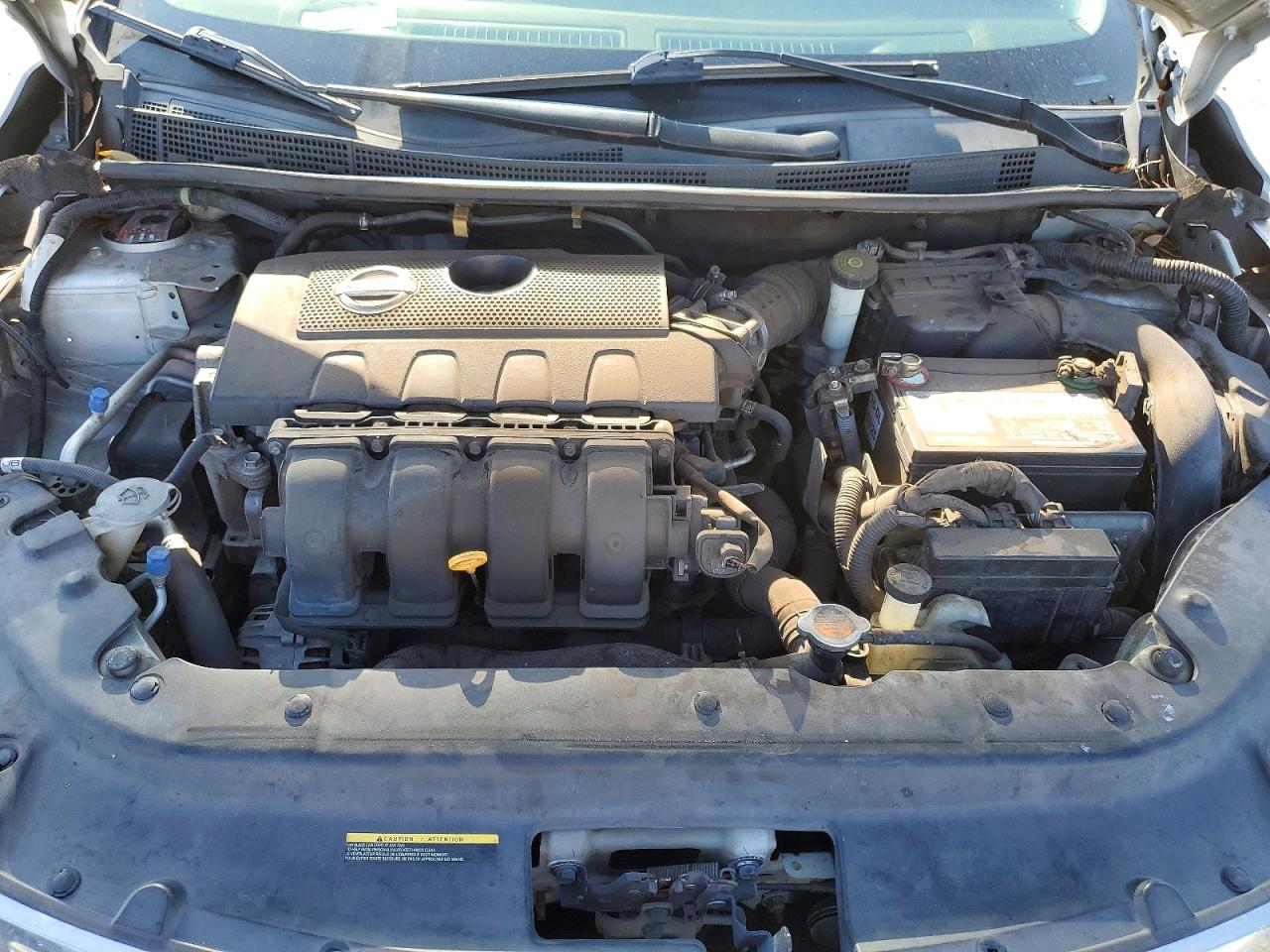 2014 Nissan Sentra Sv Gray vin: 3N1AB7AP2EY258247