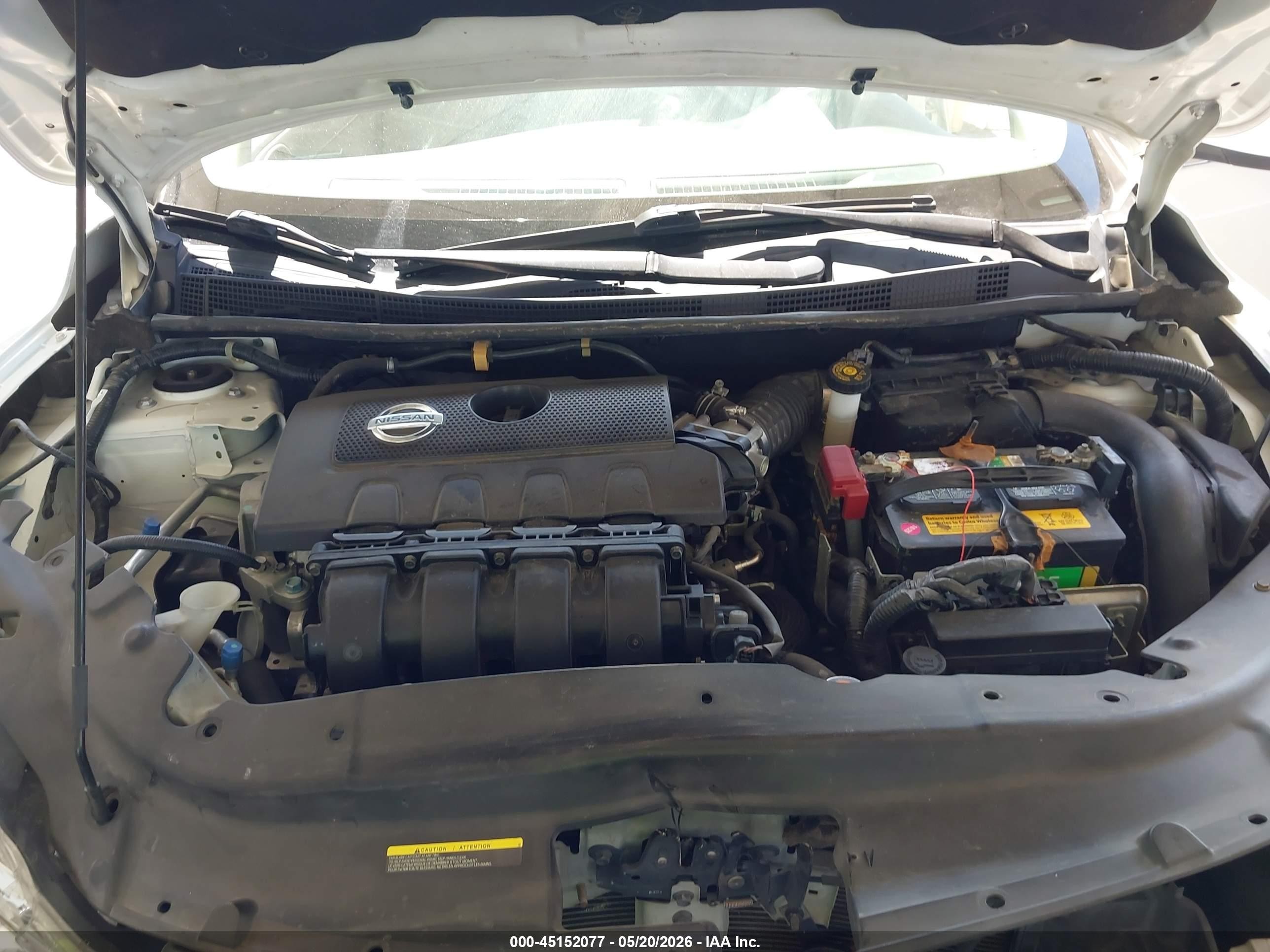 2014 Nissan Sentra Sr White vin: 3N1AB7AP2EY273962