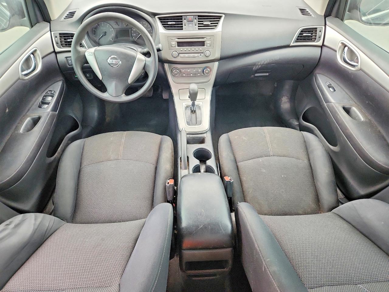 2014 Nissan Sentra S Black vin: 3N1AB7AP2EY283116