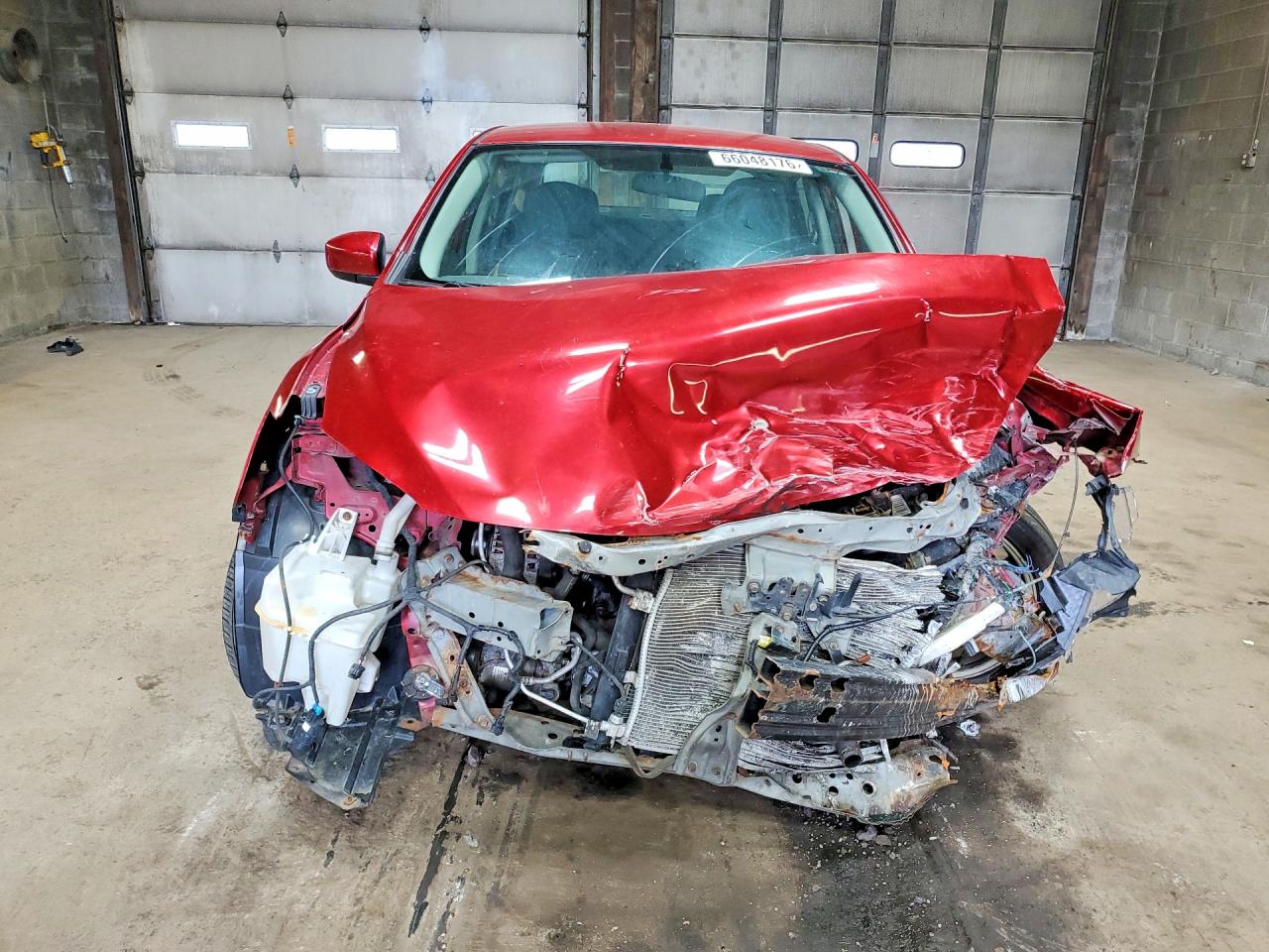2014 Nissan Sentra Sr Red vin: 3N1AB7AP2EY291605