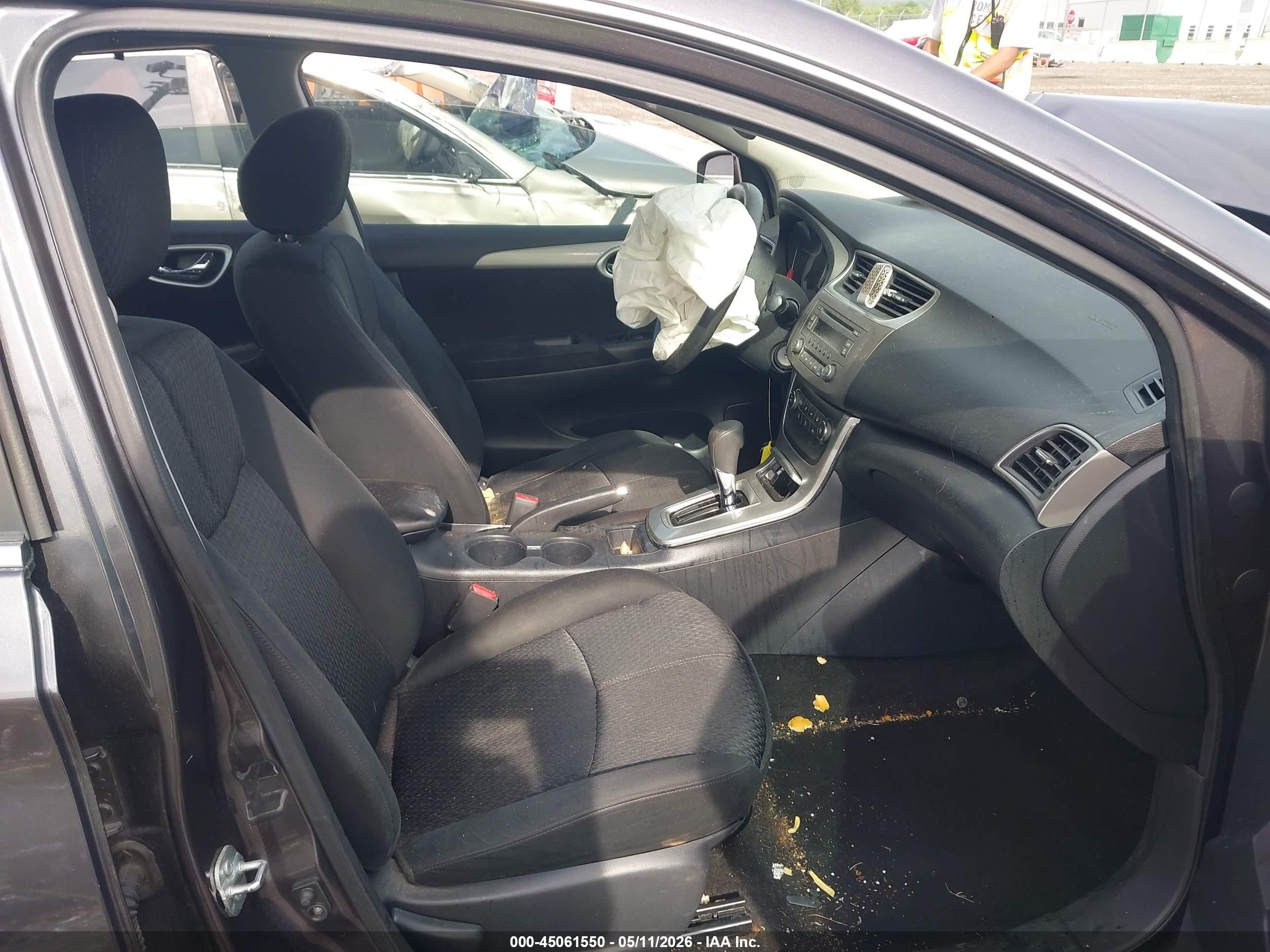 2014 Nissan Sentra Sr Gray vin: 3N1AB7AP2EY292835