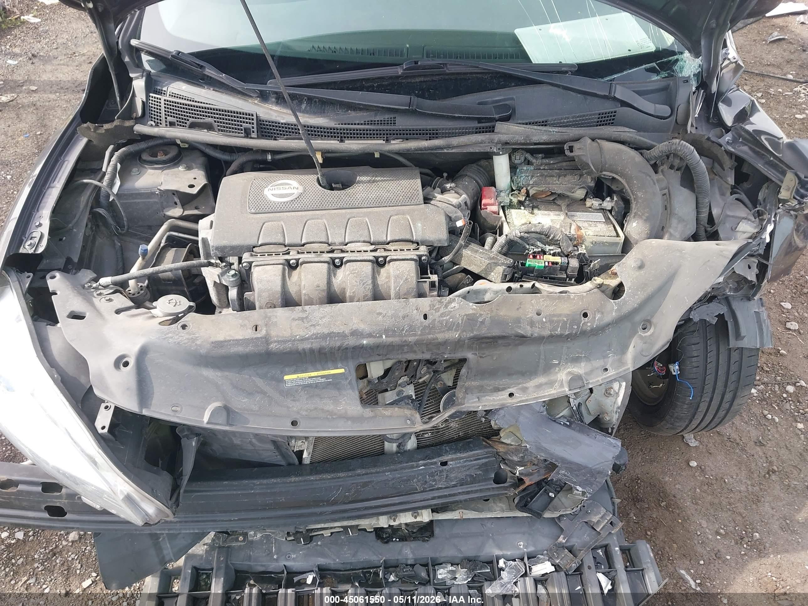 2014 Nissan Sentra Sr Gray vin: 3N1AB7AP2EY292835