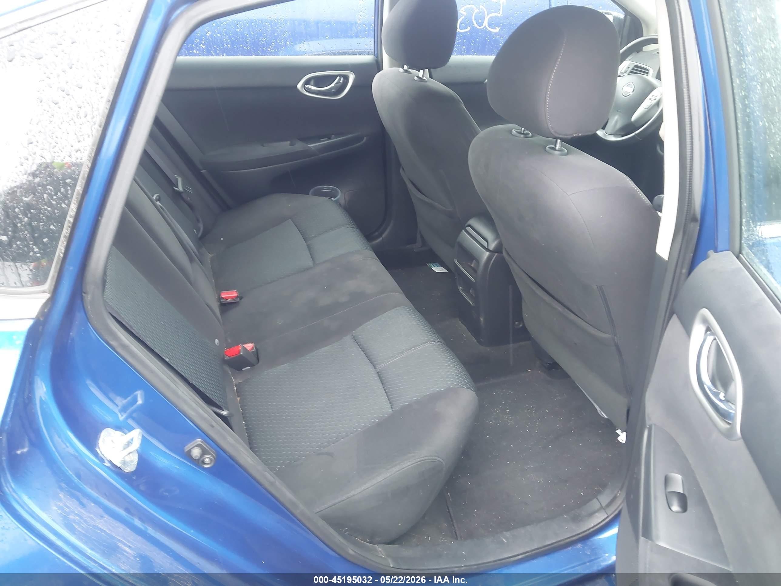 2014 Nissan Sentra Sr Blue vin: 3N1AB7AP2EY300612