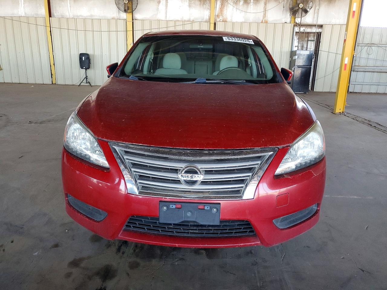 2014 Nissan Sentra Sv Red vin: 3N1AB7AP2EY316180