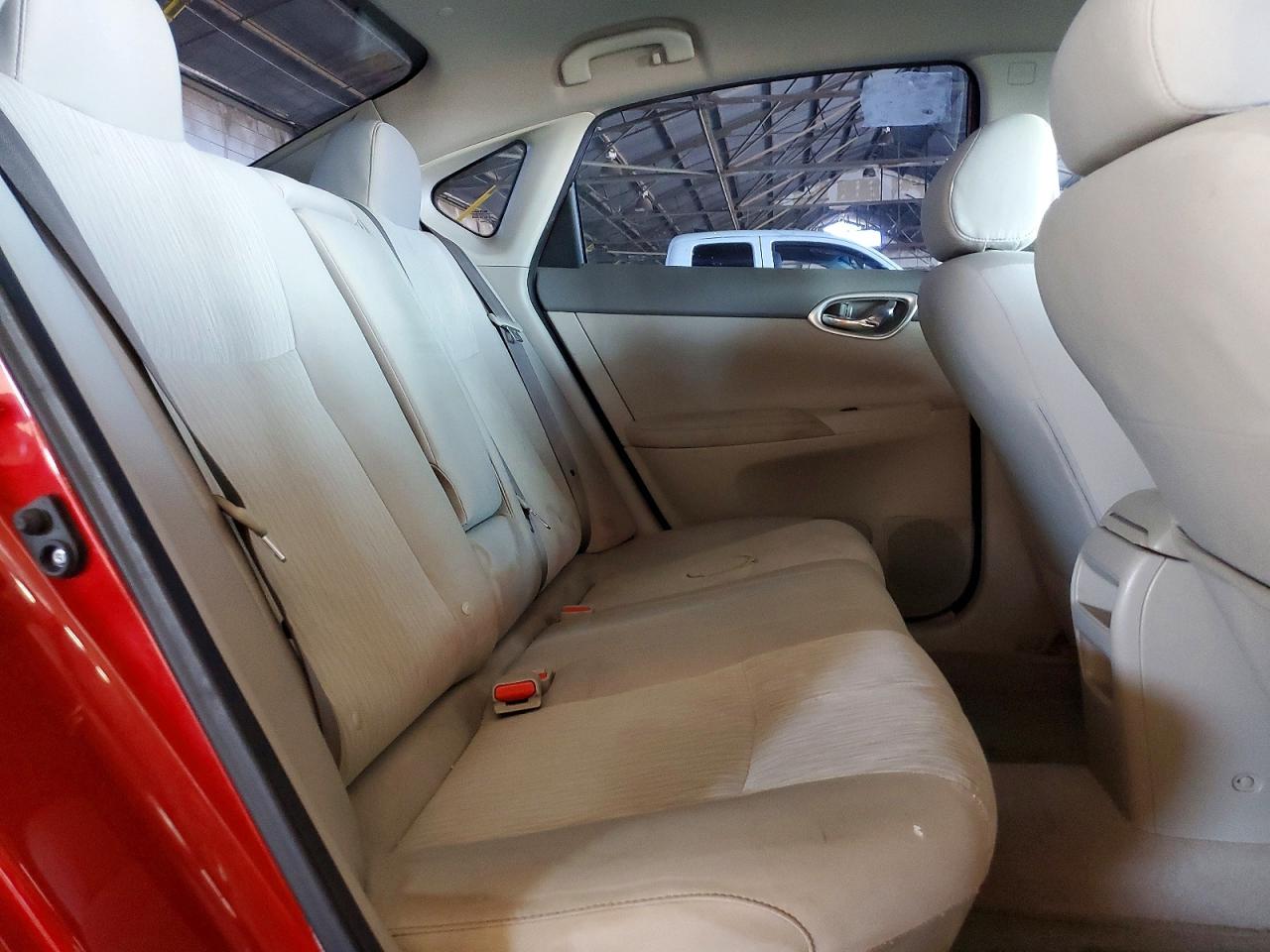 2014 Nissan Sentra Sv Red vin: 3N1AB7AP2EY316180