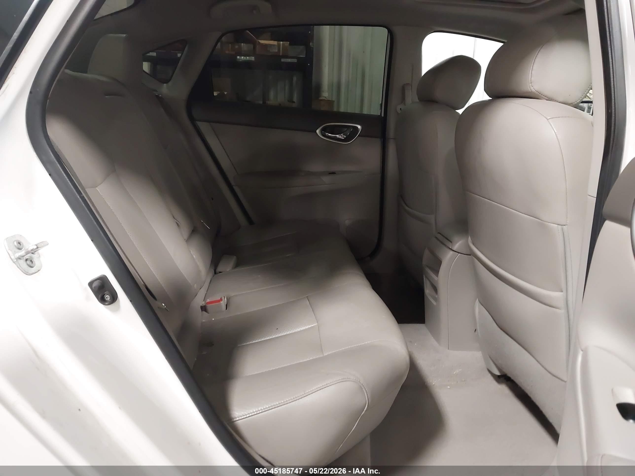 2014 Nissan Sentra Sl White vin: 3N1AB7AP2EY318060