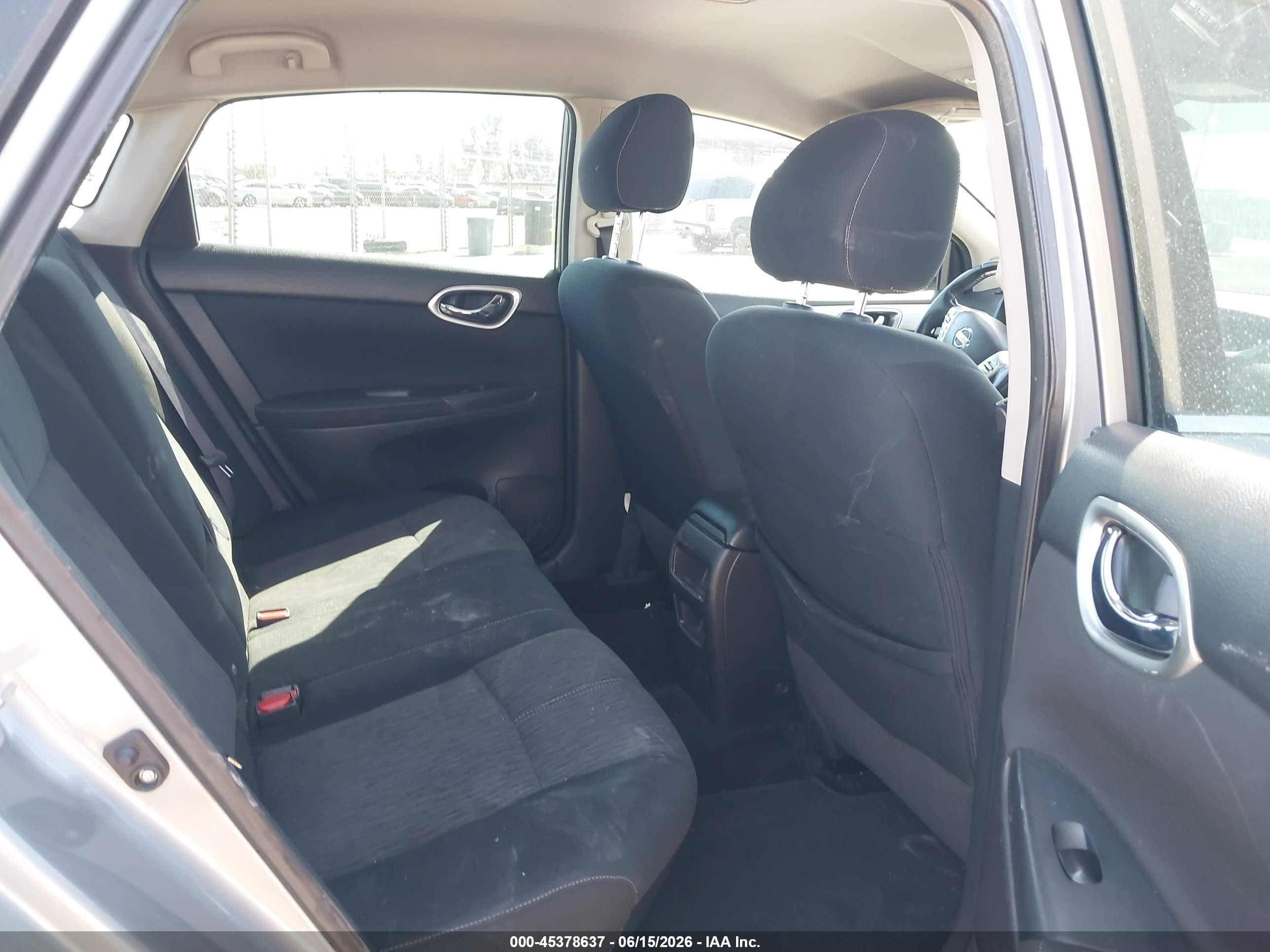 2014 Nissan Sentra Sv Gray vin: 3N1AB7AP2EY318530