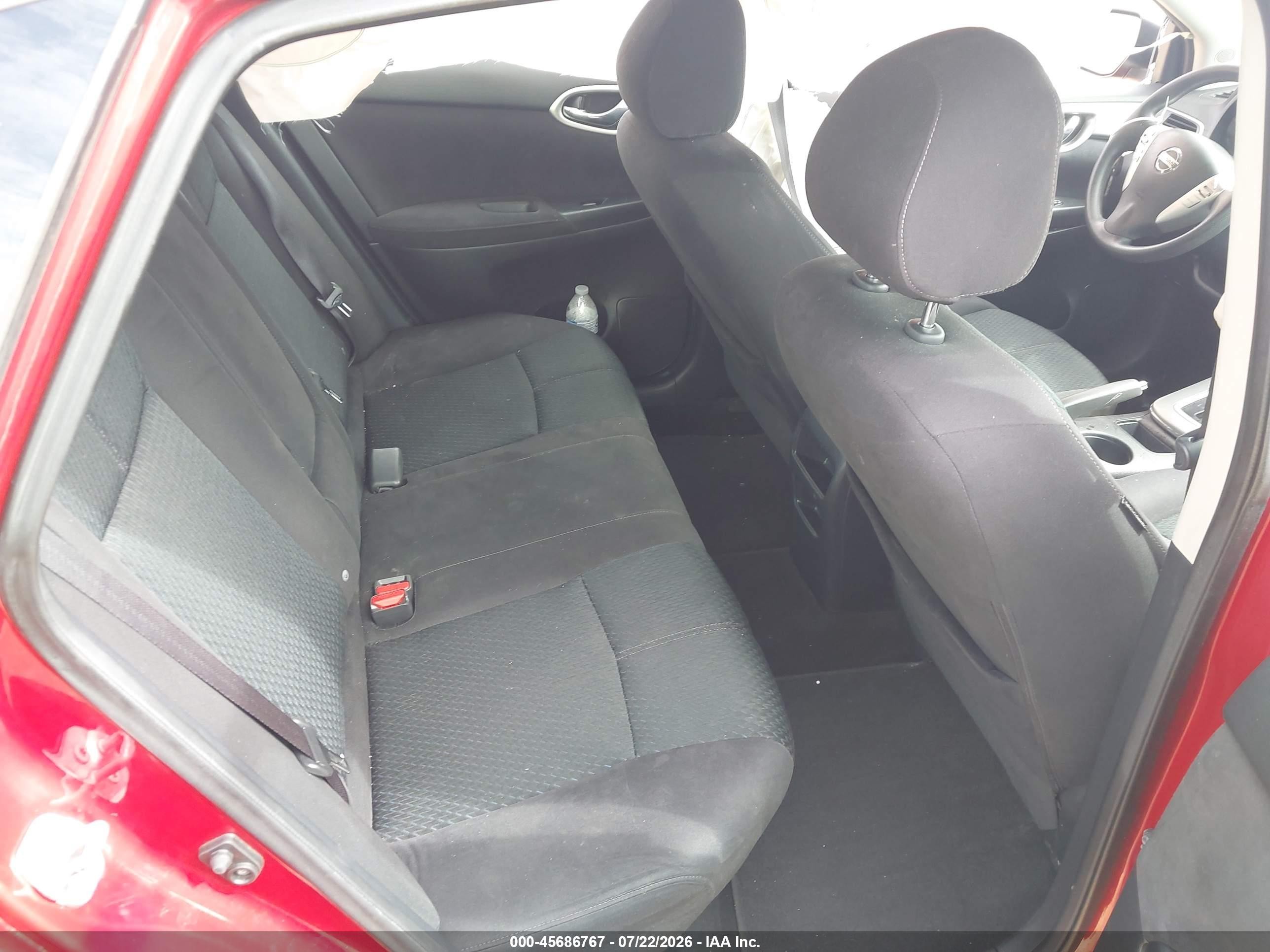 2014 Nissan Sentra Sr Red vin: 3N1AB7AP2EY325154