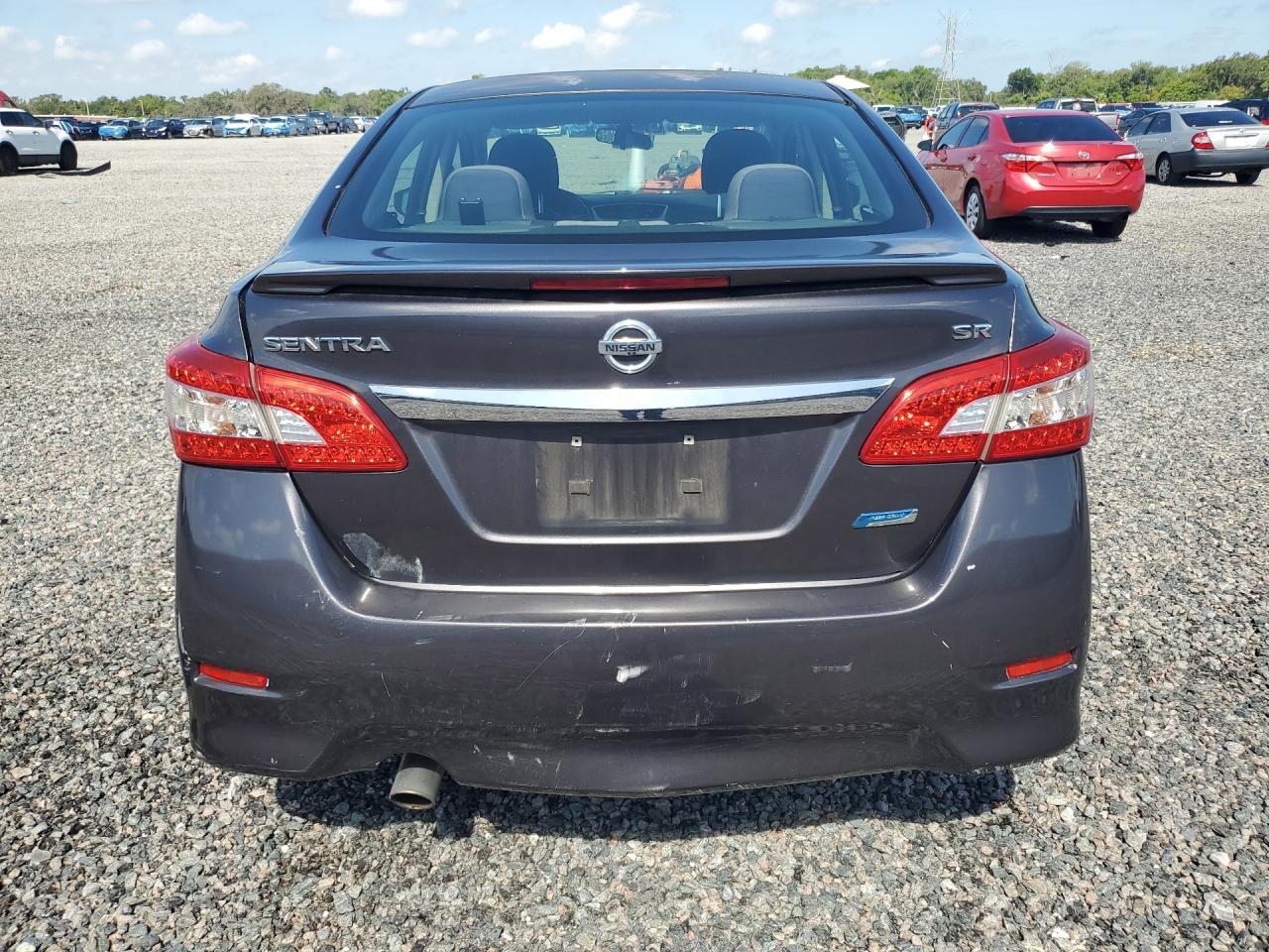 2014 Nissan Sentra Sr Gray vin: 3N1AB7AP2EY325672