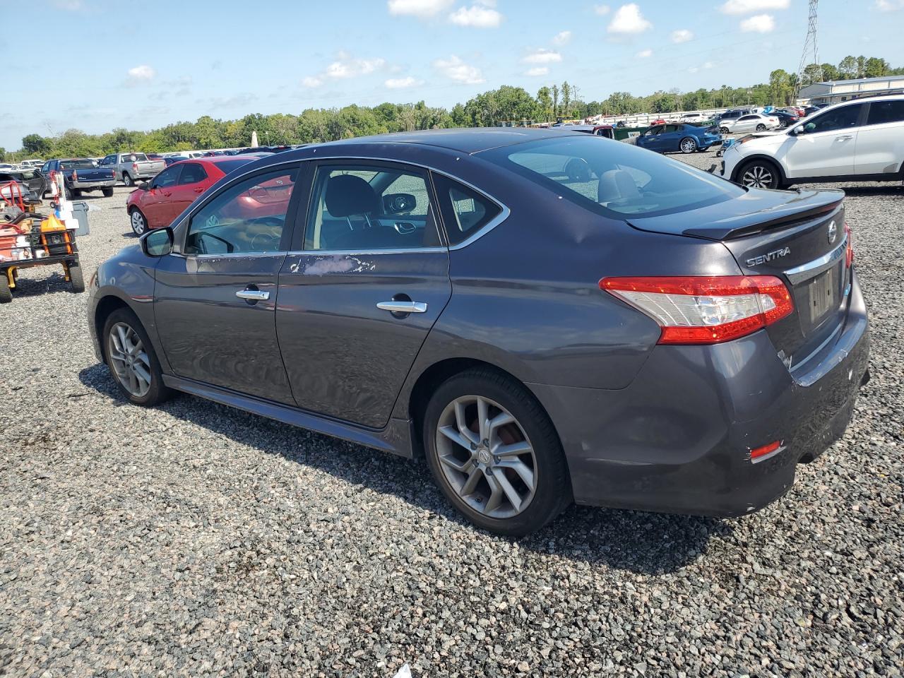2014 Nissan Sentra Sr Gray vin: 3N1AB7AP2EY325672