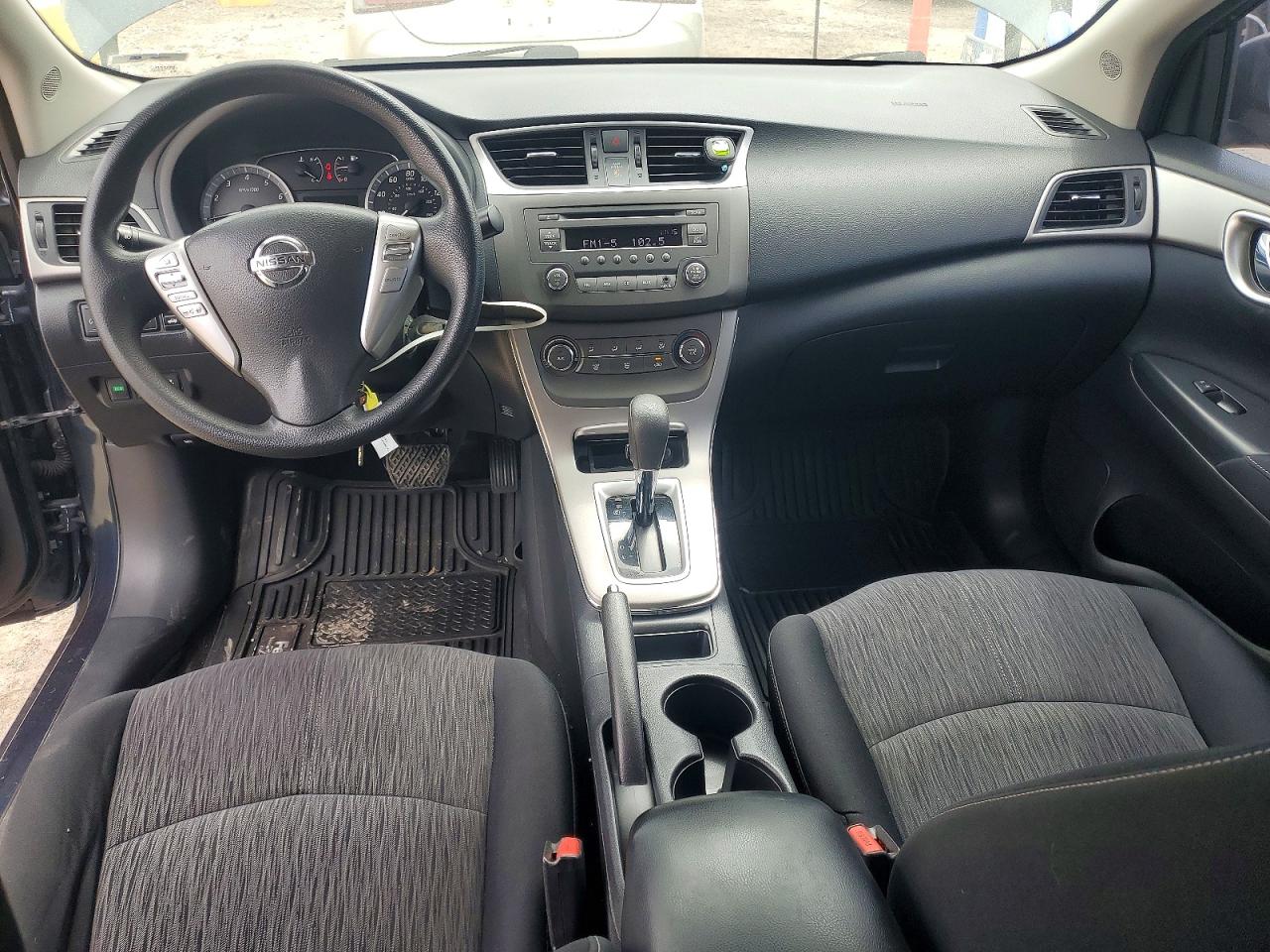 2014 Nissan Sentra Sv Teal vin: 3N1AB7AP2EY326868