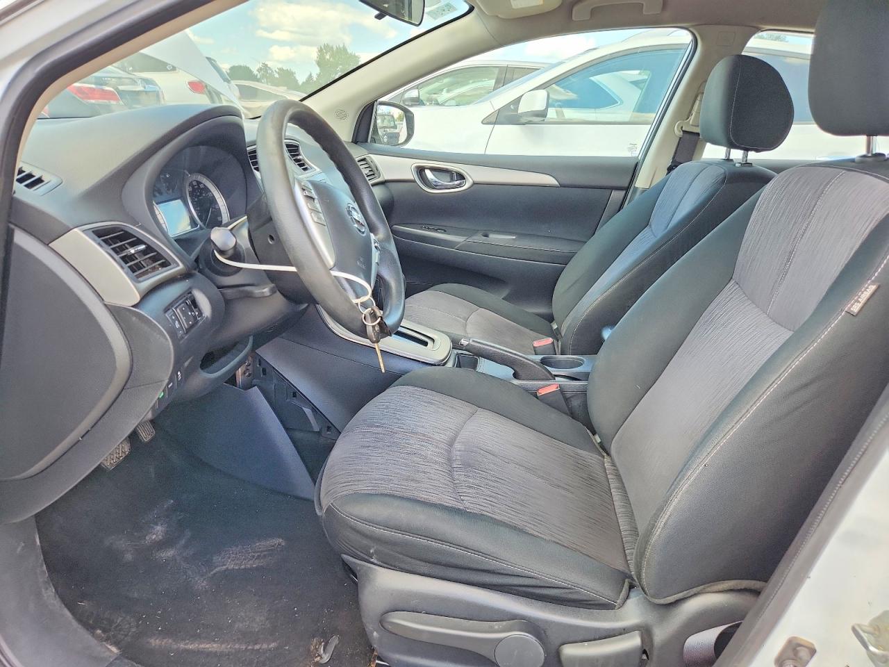 2014 Nissan Sentra Sv White vin: 3N1AB7AP2EY335229