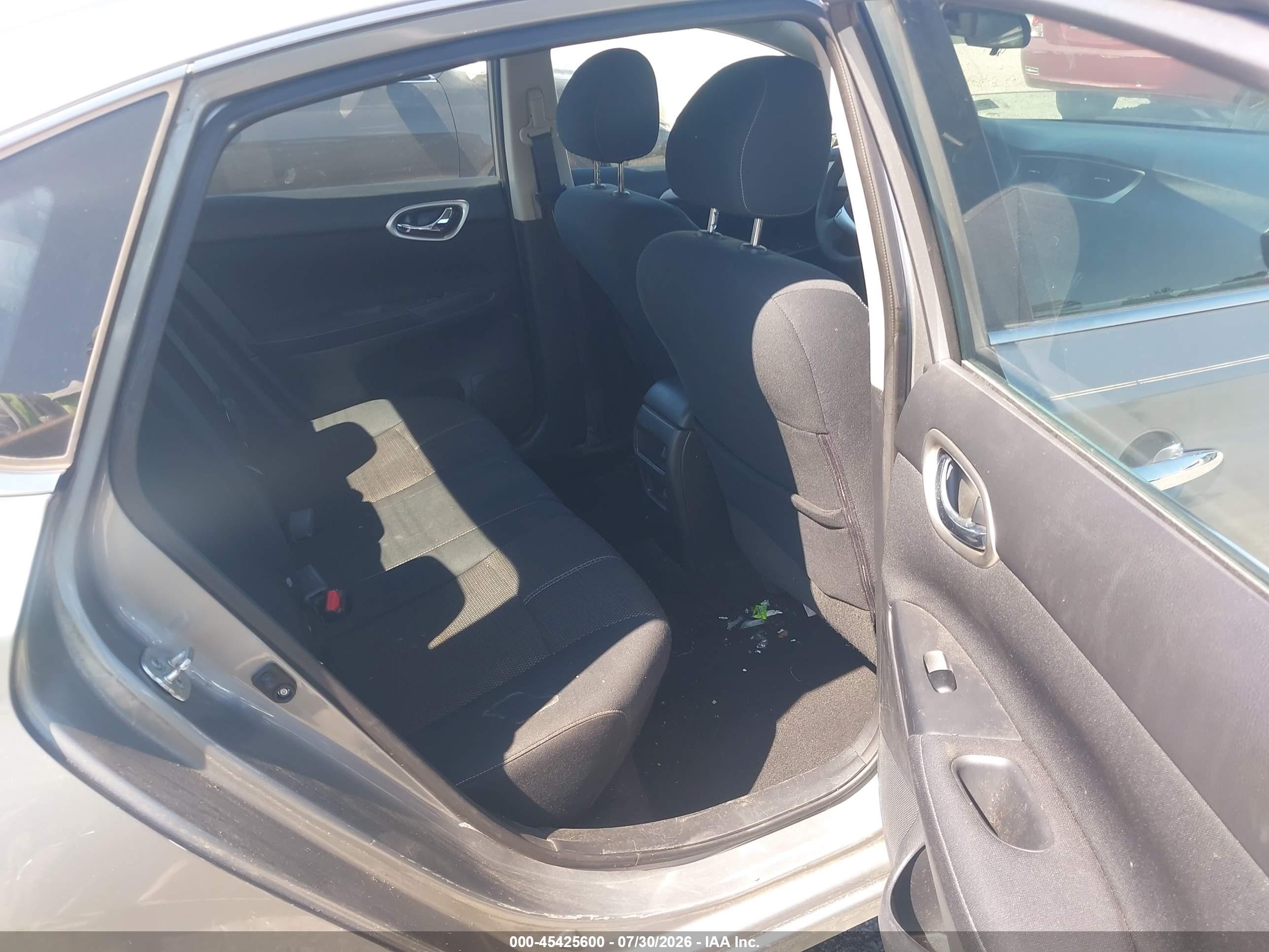 2014 Nissan Sentra S Gray vin: 3N1AB7AP2EY336641