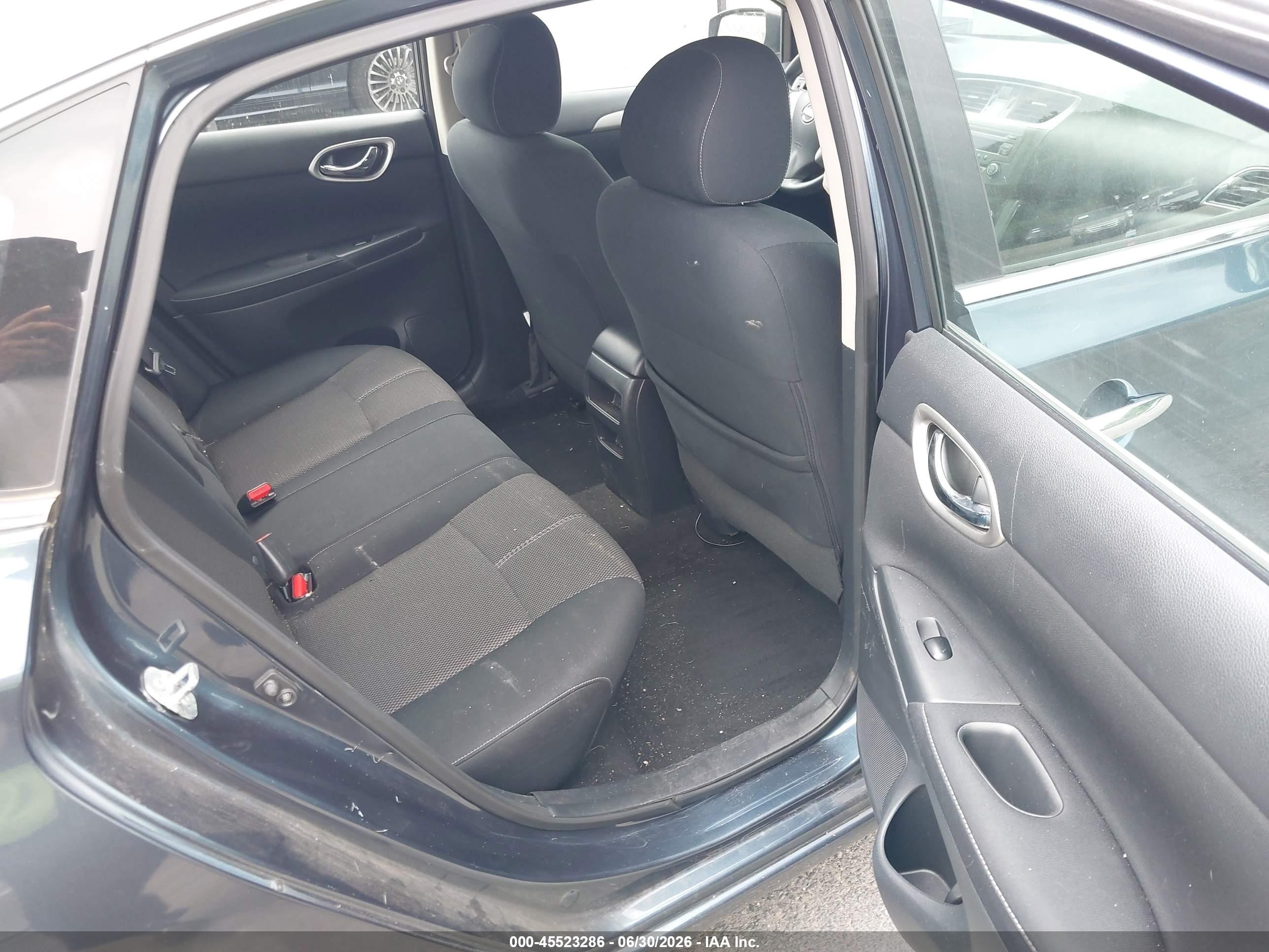 2014 Nissan Sentra S Blue vin: 3N1AB7AP2EY338891