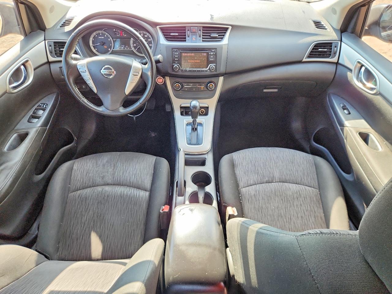 2015 Nissan Sentra Sv Black vin: 3N1AB7AP2FL641894