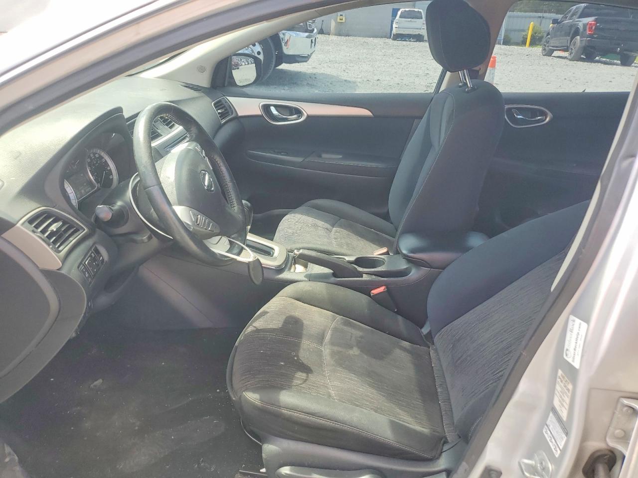 2015 Nissan Sentra Sv Silver vin: 3N1AB7AP2FL644987